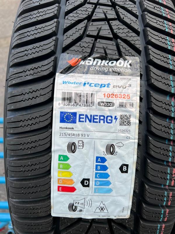 4 ALU 18" WINTERRÄDER FORD C-MAX  FOCUS JAGUAR XE VOLVO C30 S40 V50 C70 V40 S60