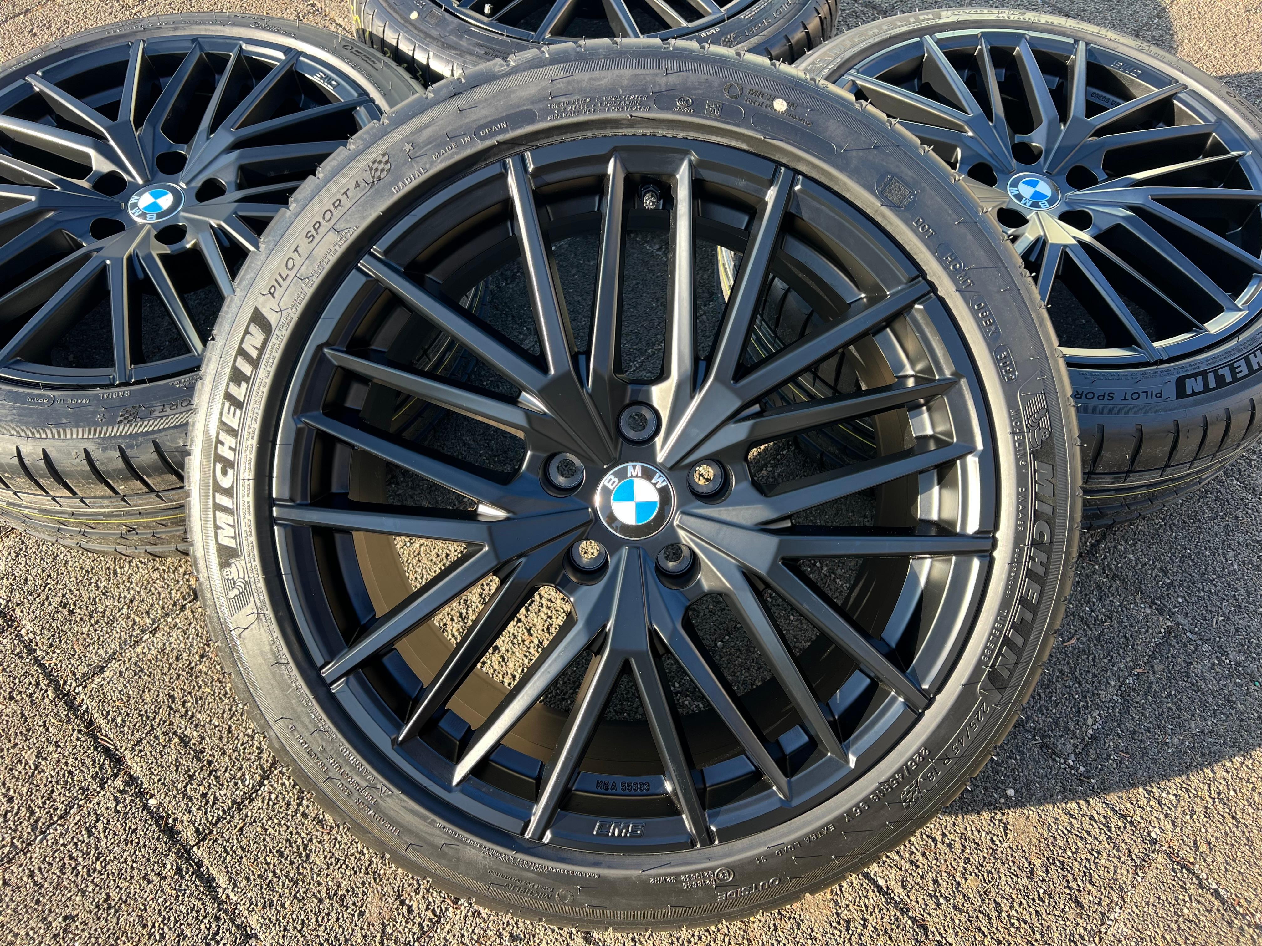 4 RUEDAS DE VERANO DE ALEACIÓN DE 18" BMW SERIE 2 G32, SERIE 3 G20 G21, SERIE 4 G22 G23 G26 CON RDKS MICHELIN
