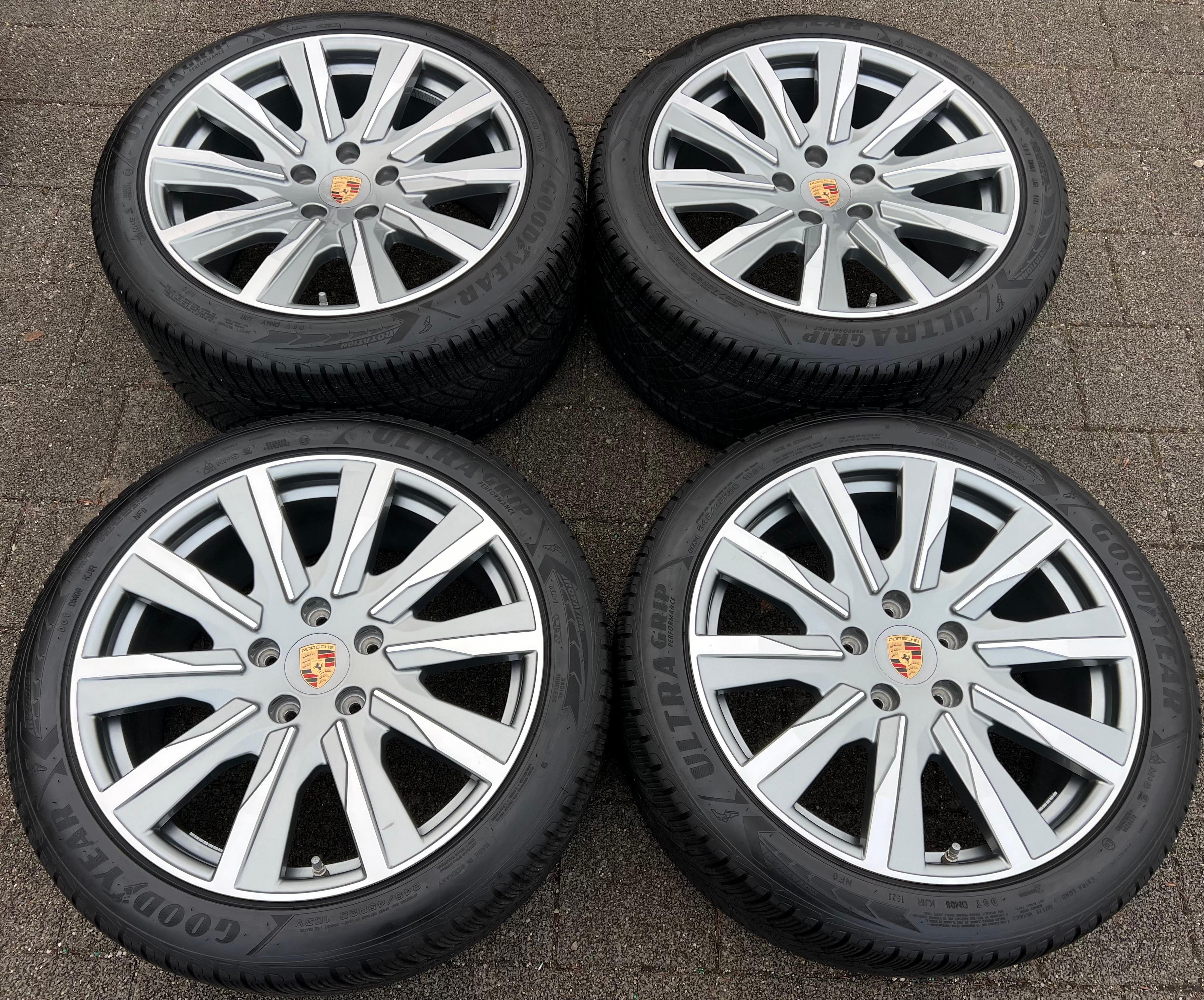 4 ORIGINAL 20" ALU WINTERRÄDER PORSCHE TAYCAN TEQUIPMENT RDKS FREIHAUS