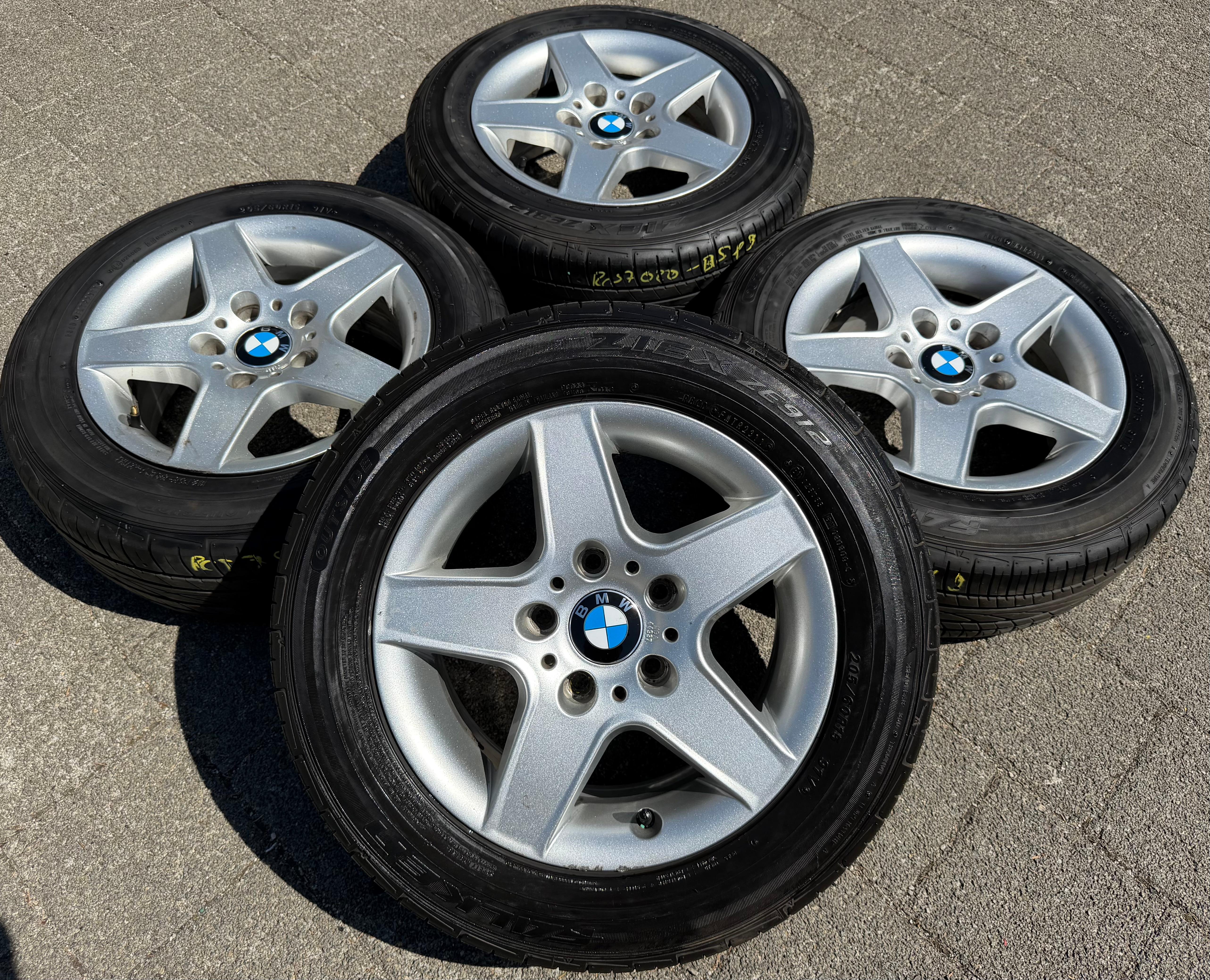 4 llantas de aluminio de 15" para BMW Serie 3 (E36, E46, 346, Z3, R/C), 7x15, ET35, con centro redondo