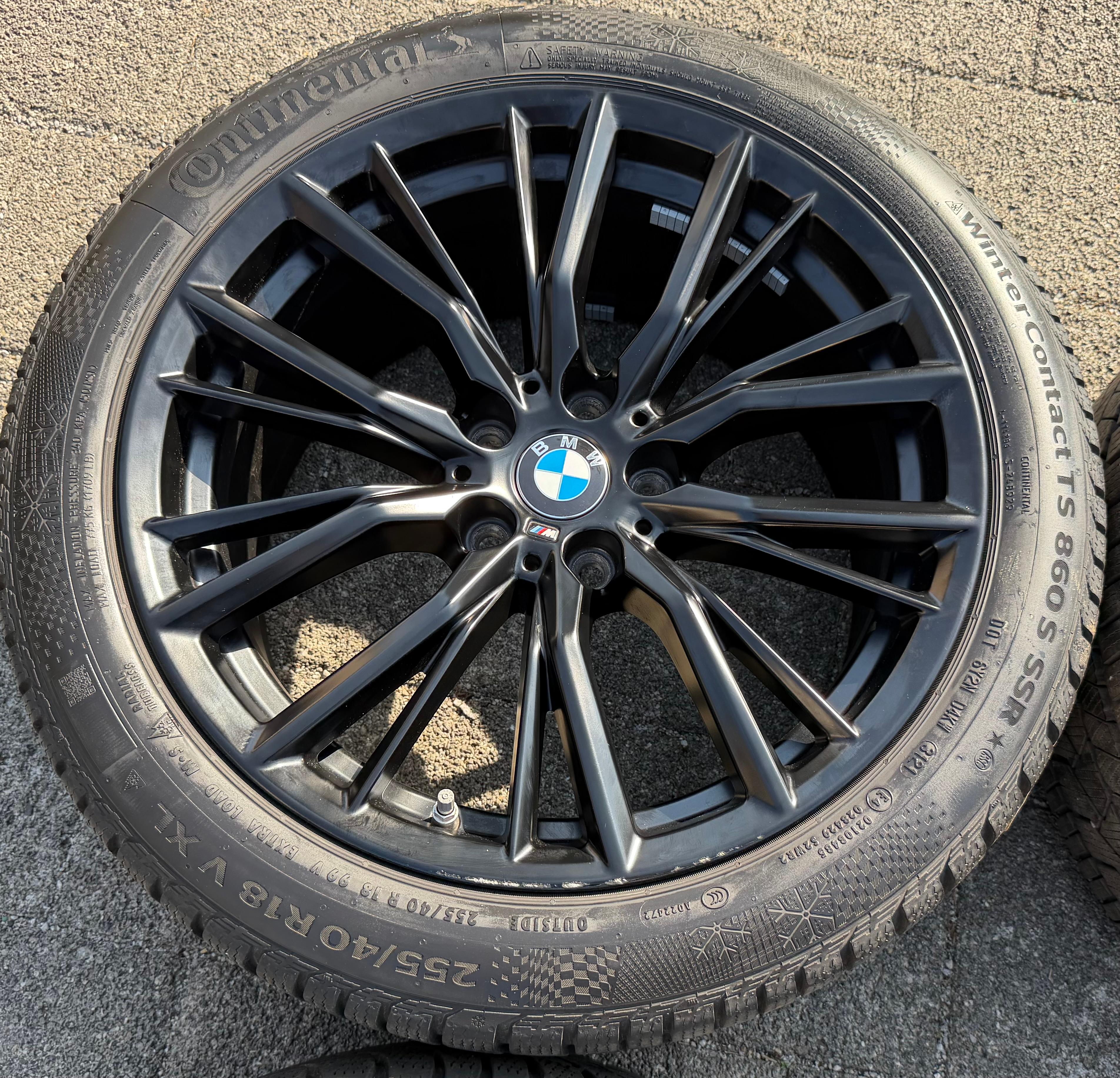 4 Original 18" Alu Winterräder BMW 3ER Reihe G20 G21 4ER G22 G23 2ER G42 M796 RDKS