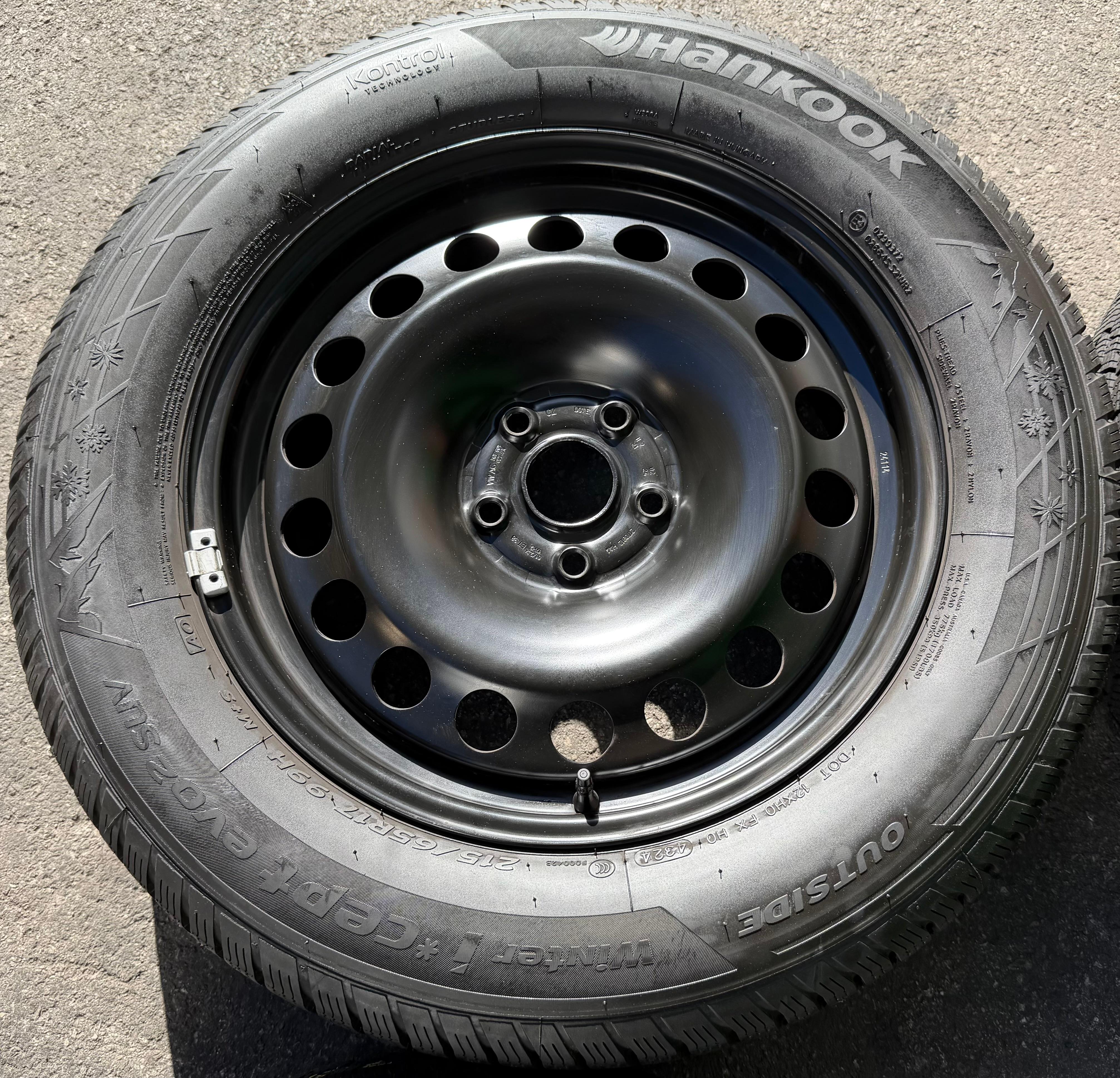 4 ruedas de invierno Audi Q3 F3 Seat Tarraco Skoda Kodiaq VW Tiguan II 5NA 215/65R17 99H