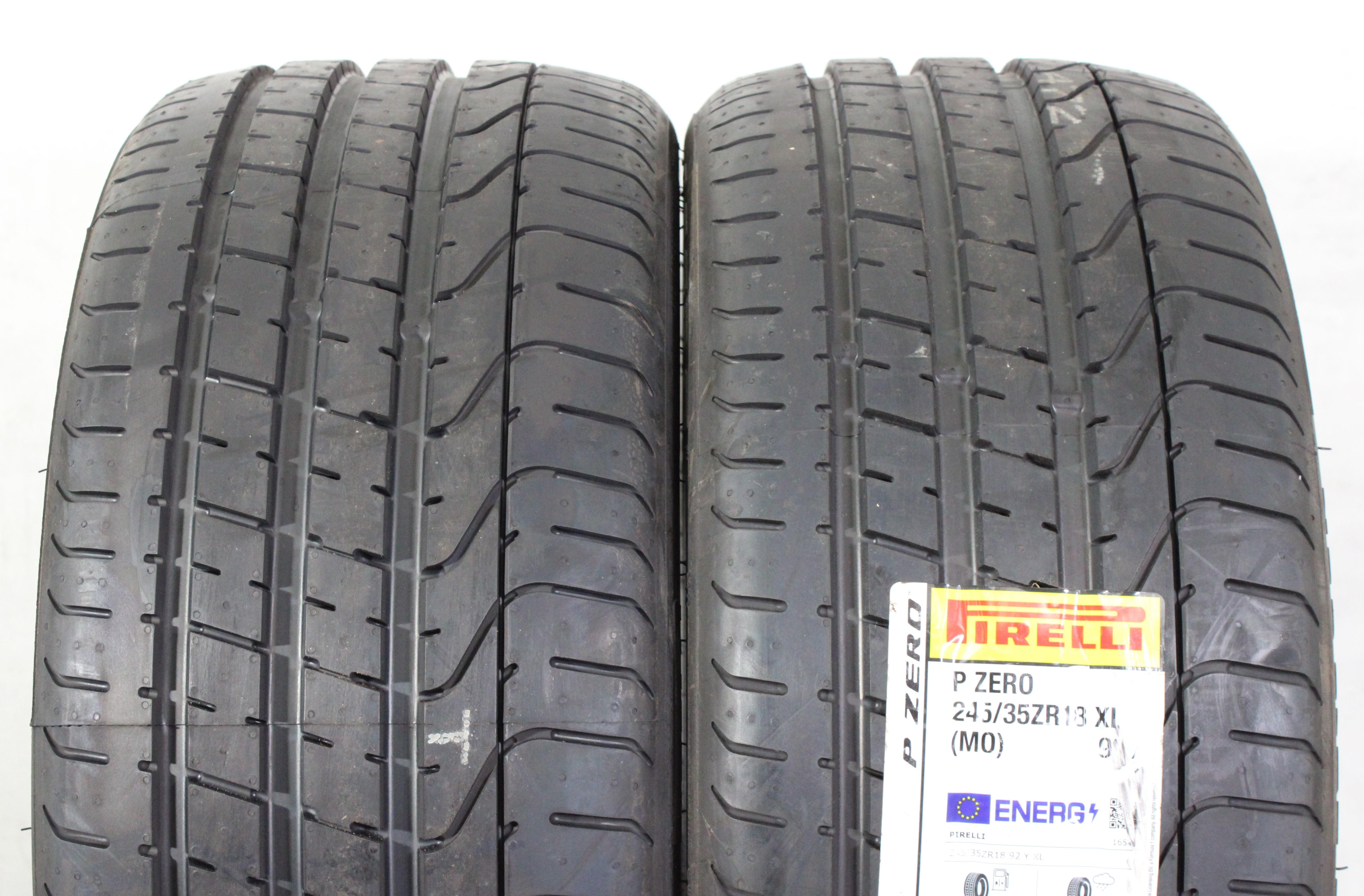 2 x 245/35R18 92Y zomerbanden Pirelli Pzero M0 2022 NIEUW, gratis thuisbezorgd