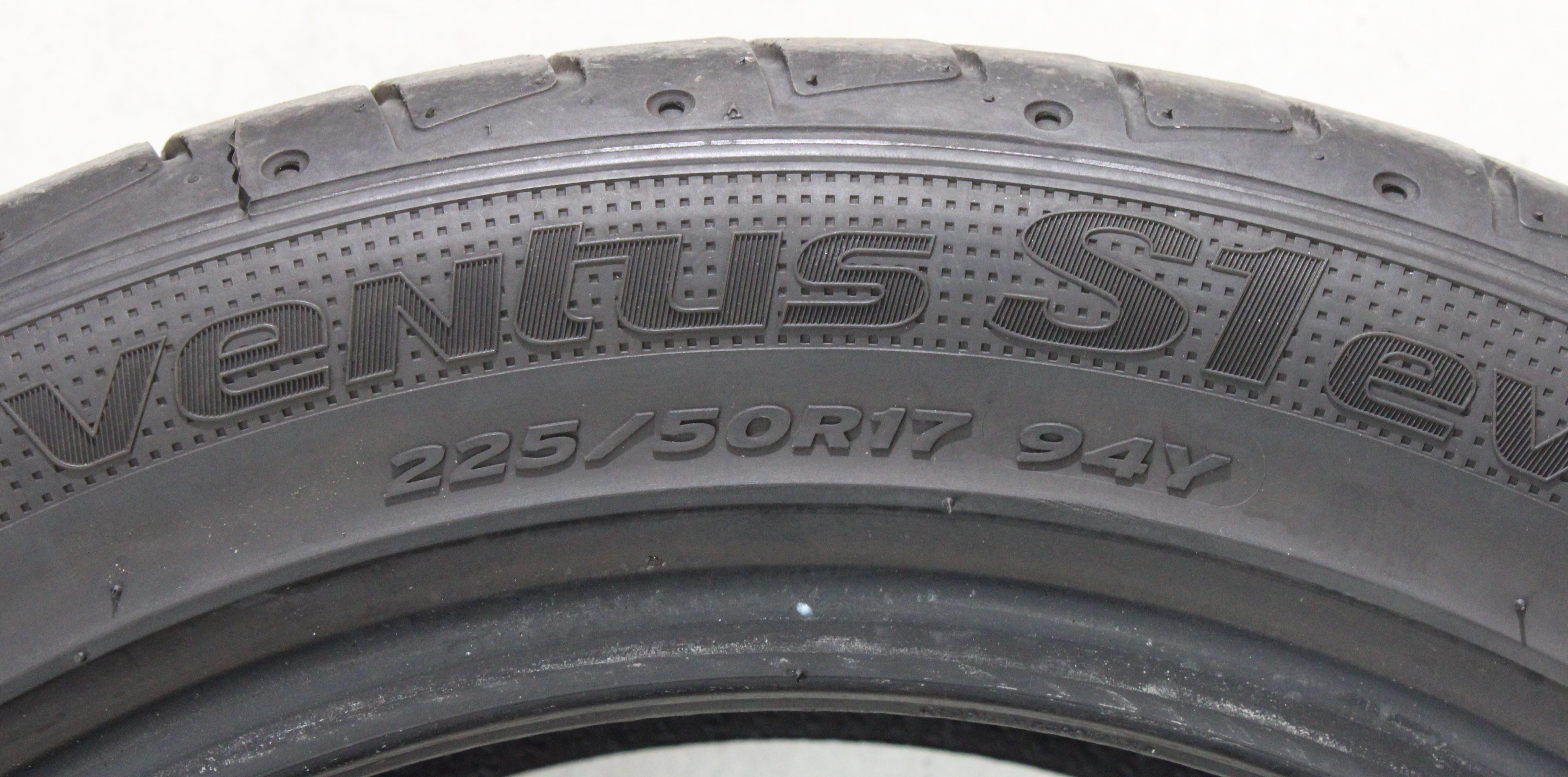 4 x 225/50R17 94Y Sommerreifen Hankook Ventus S1 Evo 2 AO 6,5-7mm 2022