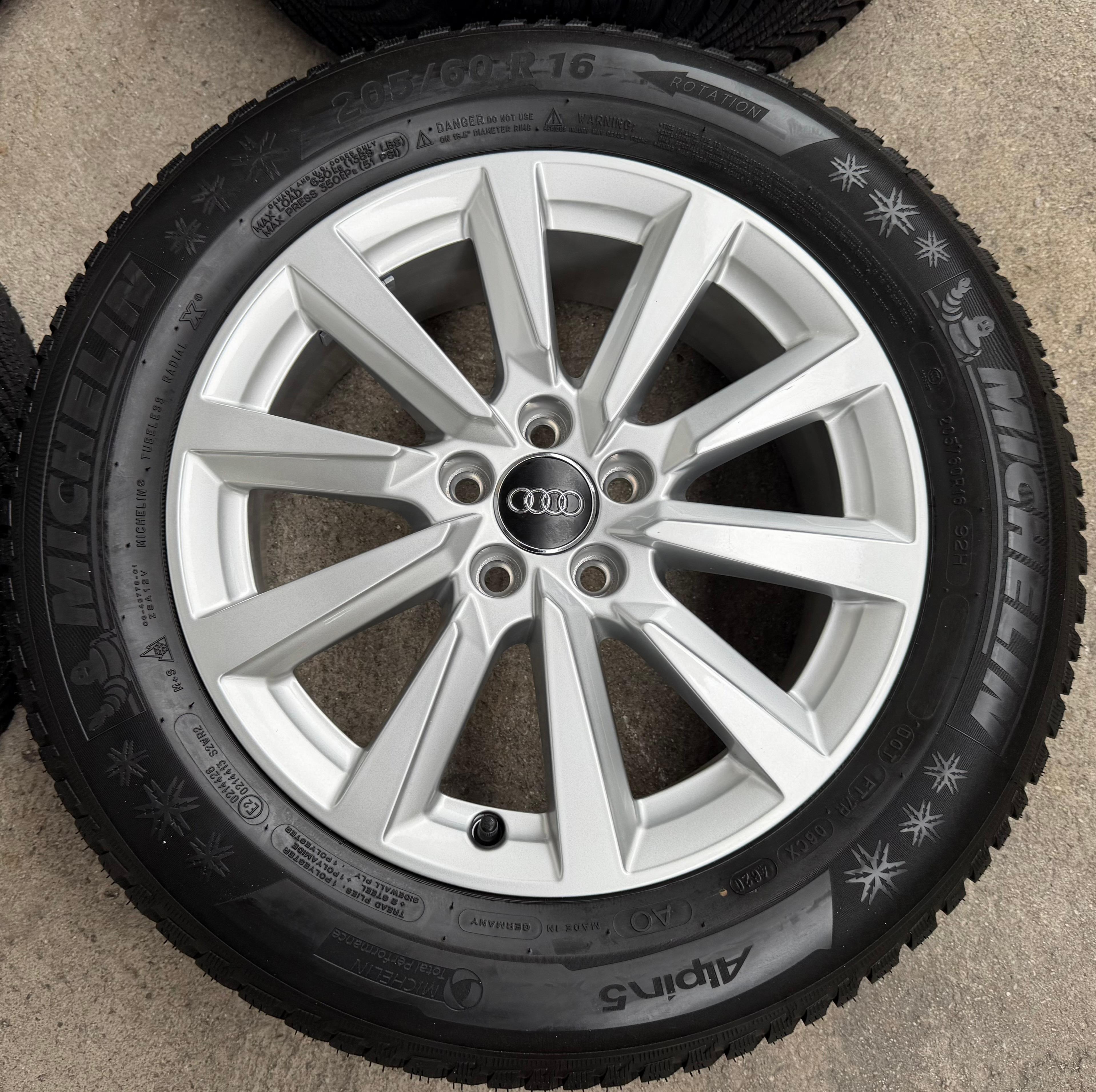 4 Original Alu Winterräder Audi A1 Allstreet City Carver GB GBH 82A601025C