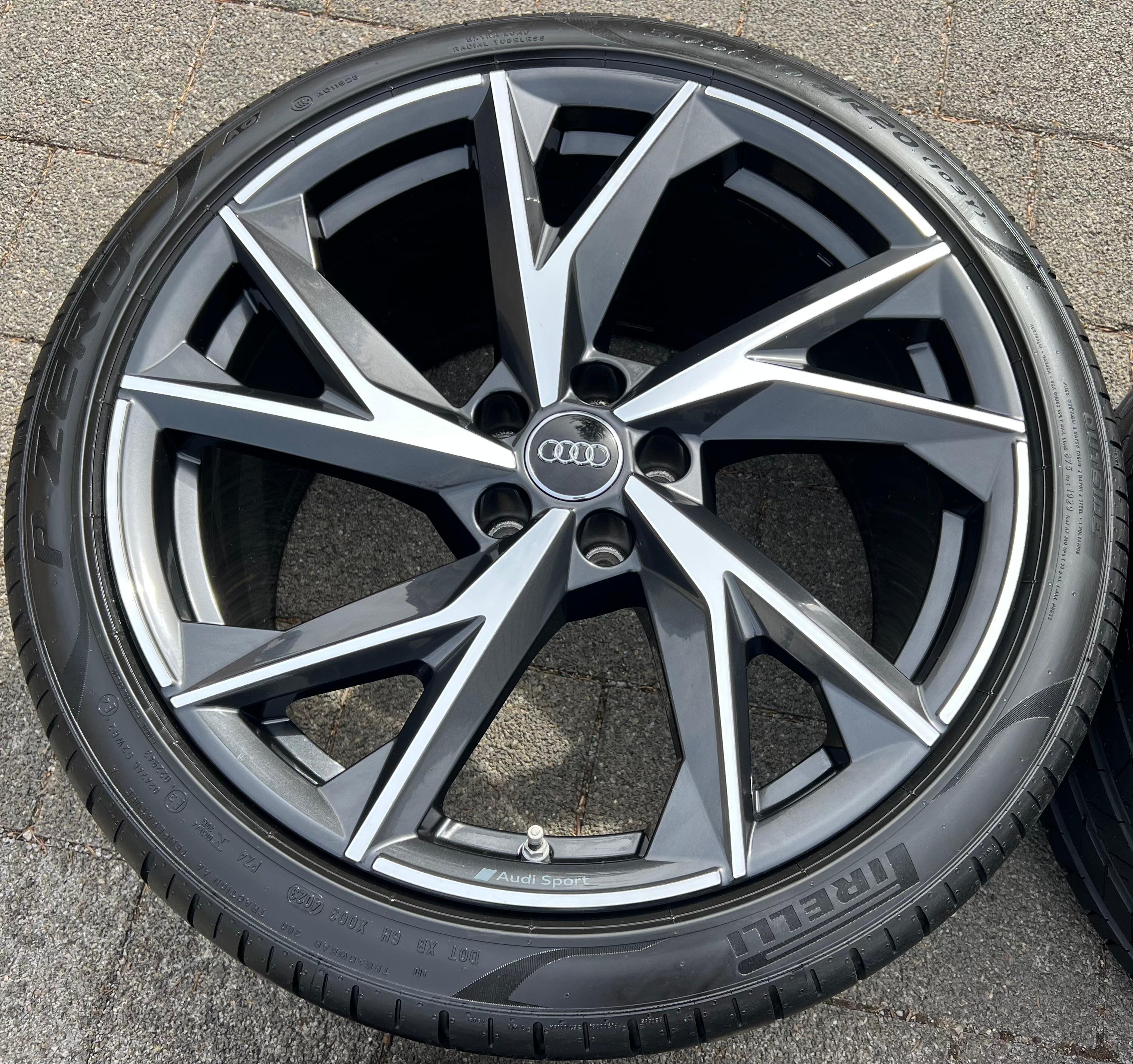 4 CERCHI ESTIVI ORIGINALI IN ALLUMINIO DA 20" AUDI R8 4S V10 4S0601025BT 4S0601025CB CONSEGNA GRATUITA