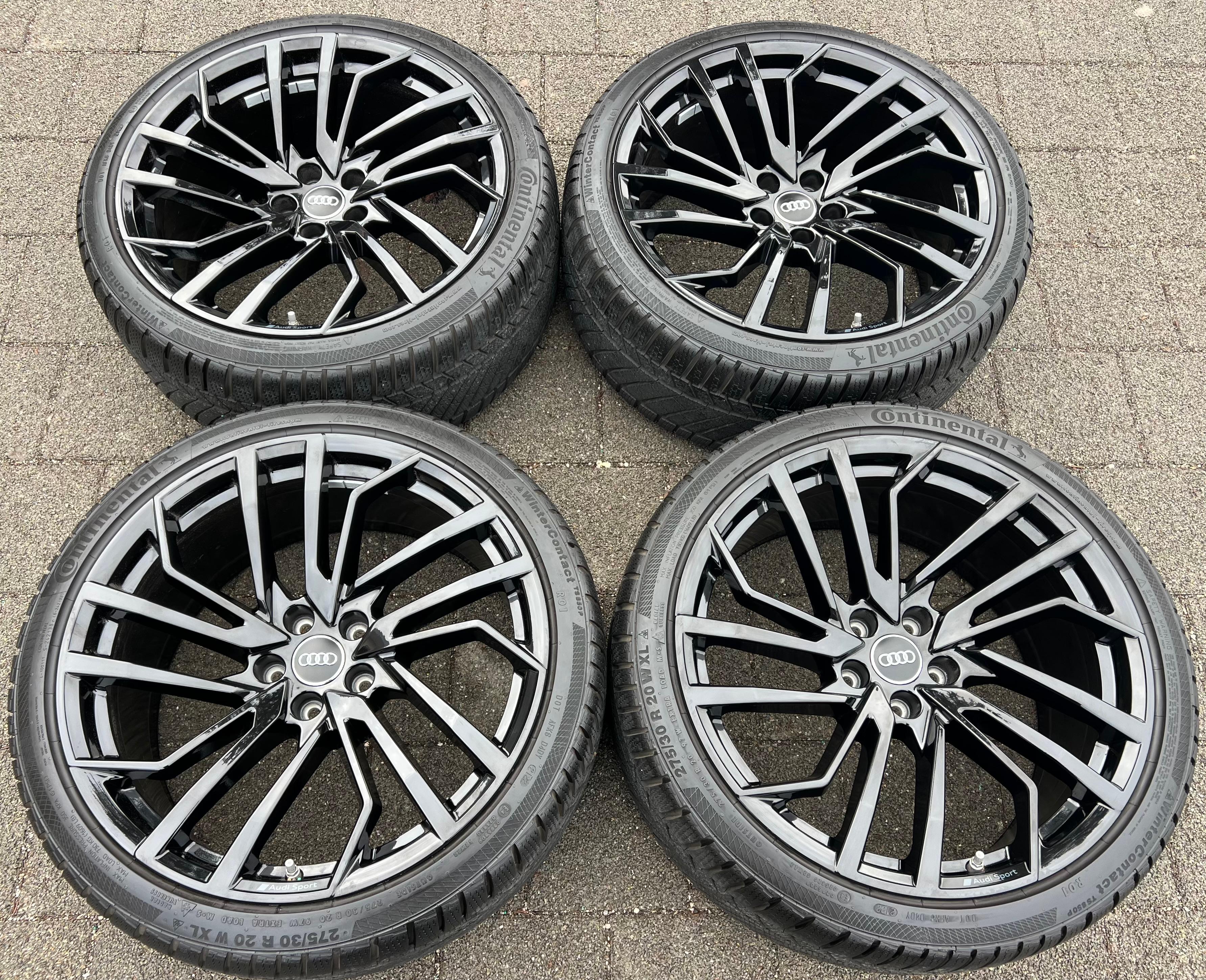 4 ORIGINAL 20" ALU WINTERRÄDER AUDI RS4 RS5 8W 275/30R20 97W 8W0601025FE FREIHAUS