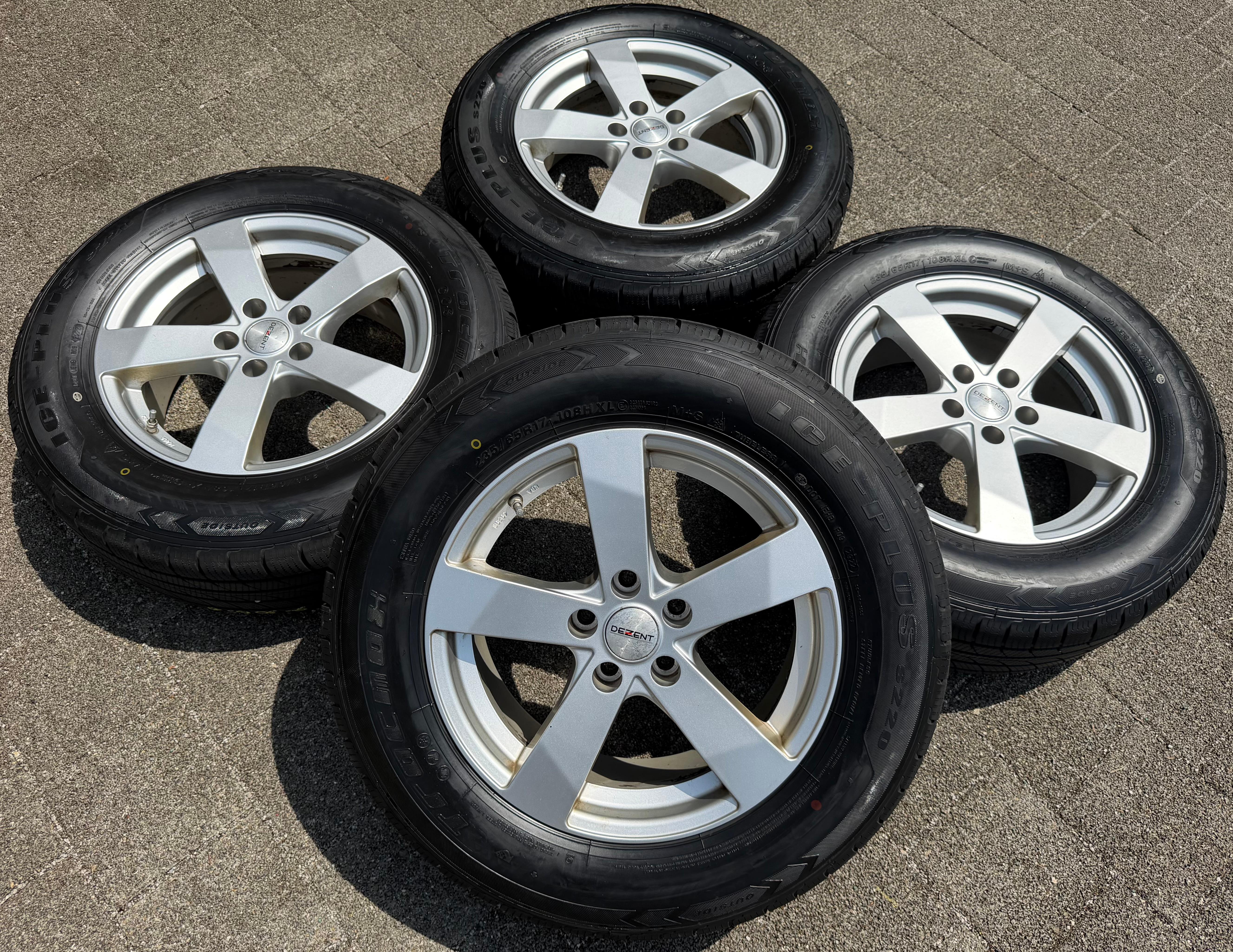 4 Alu 17" Winterräder Renault Espace Koleos 235/65R17 108H RDKS Minerva