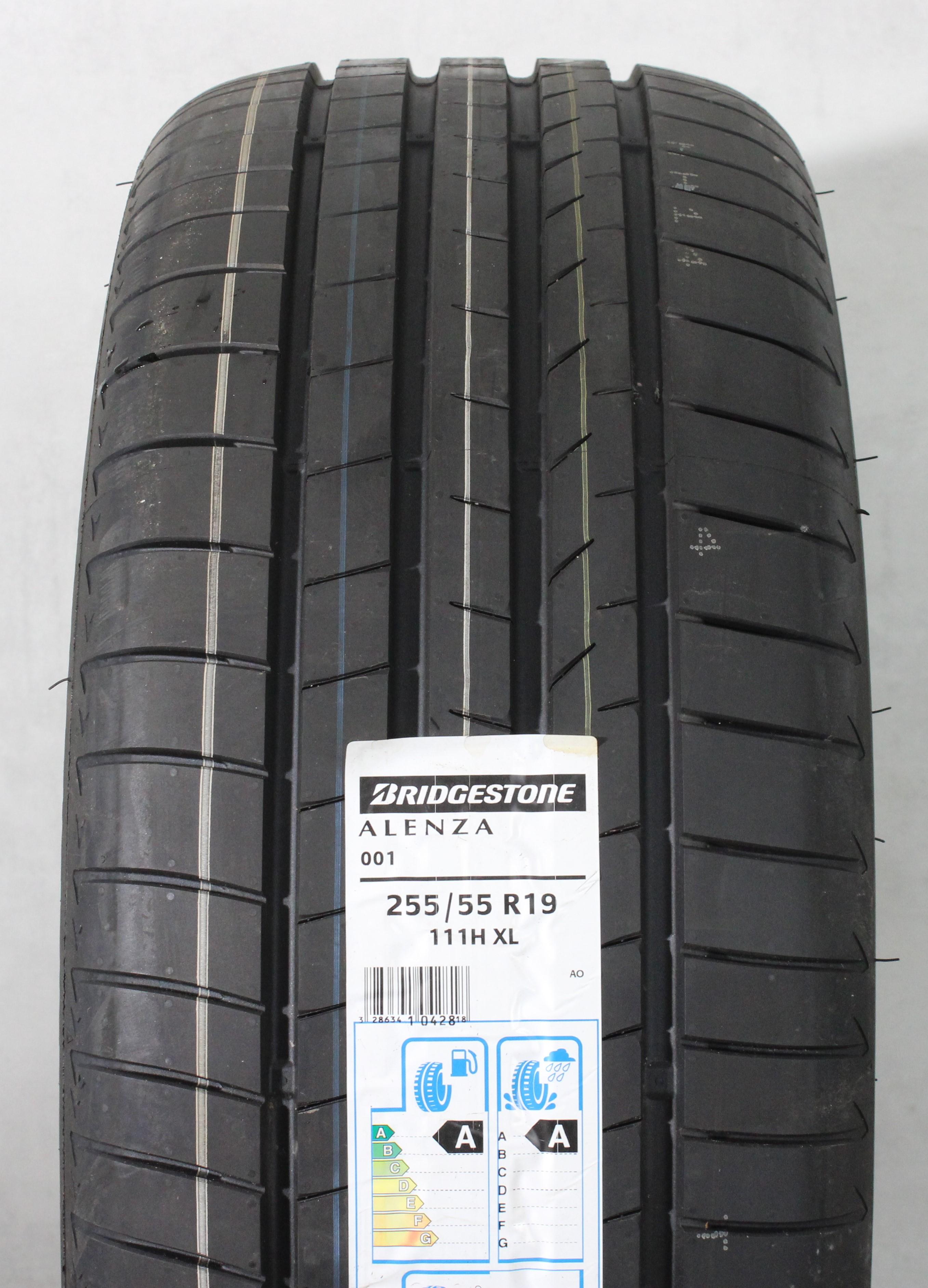 1 x 255/55R19 111H Sommerreifen Bridgestone Alenza 001 AO NEU 2019