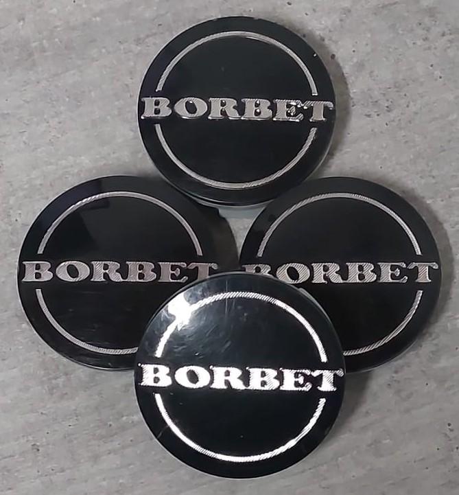4x NABENDECKEL BORBET 55mm 74404 FREIHAUS