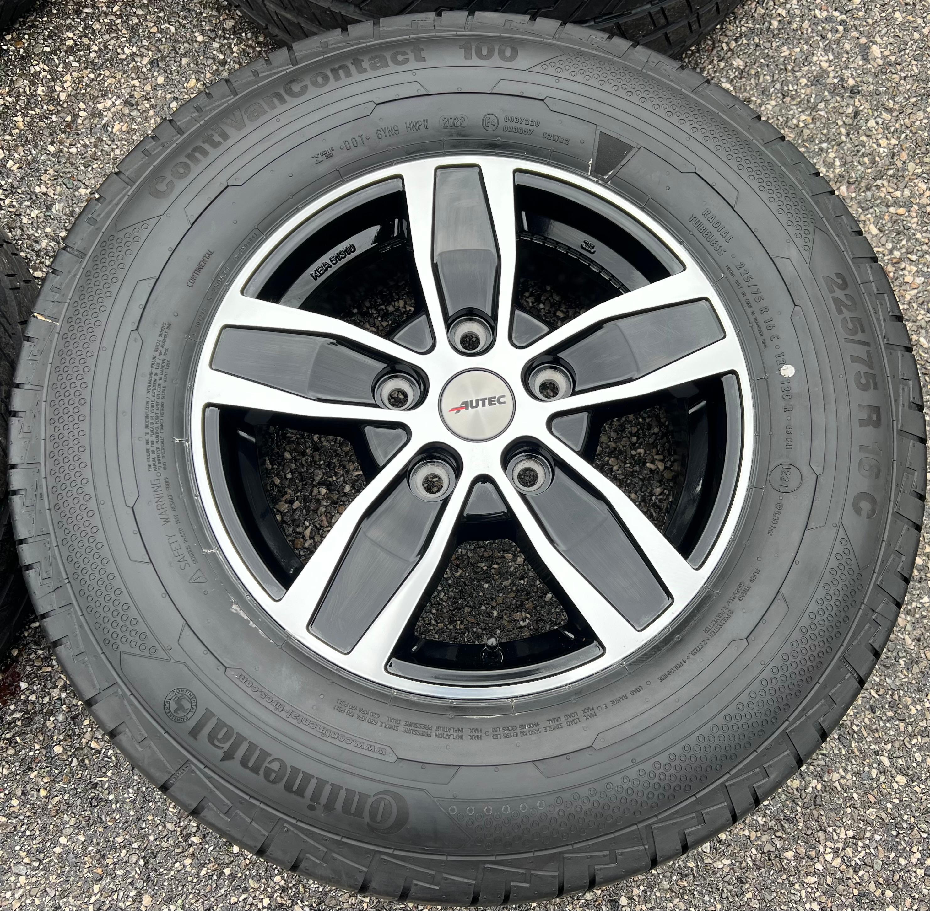 ROUES D'ÉTÉ ALU PEUGEOT BOXER FIAT DUCATO CITROEN JUMPER 5x130 225/75R16C 2022