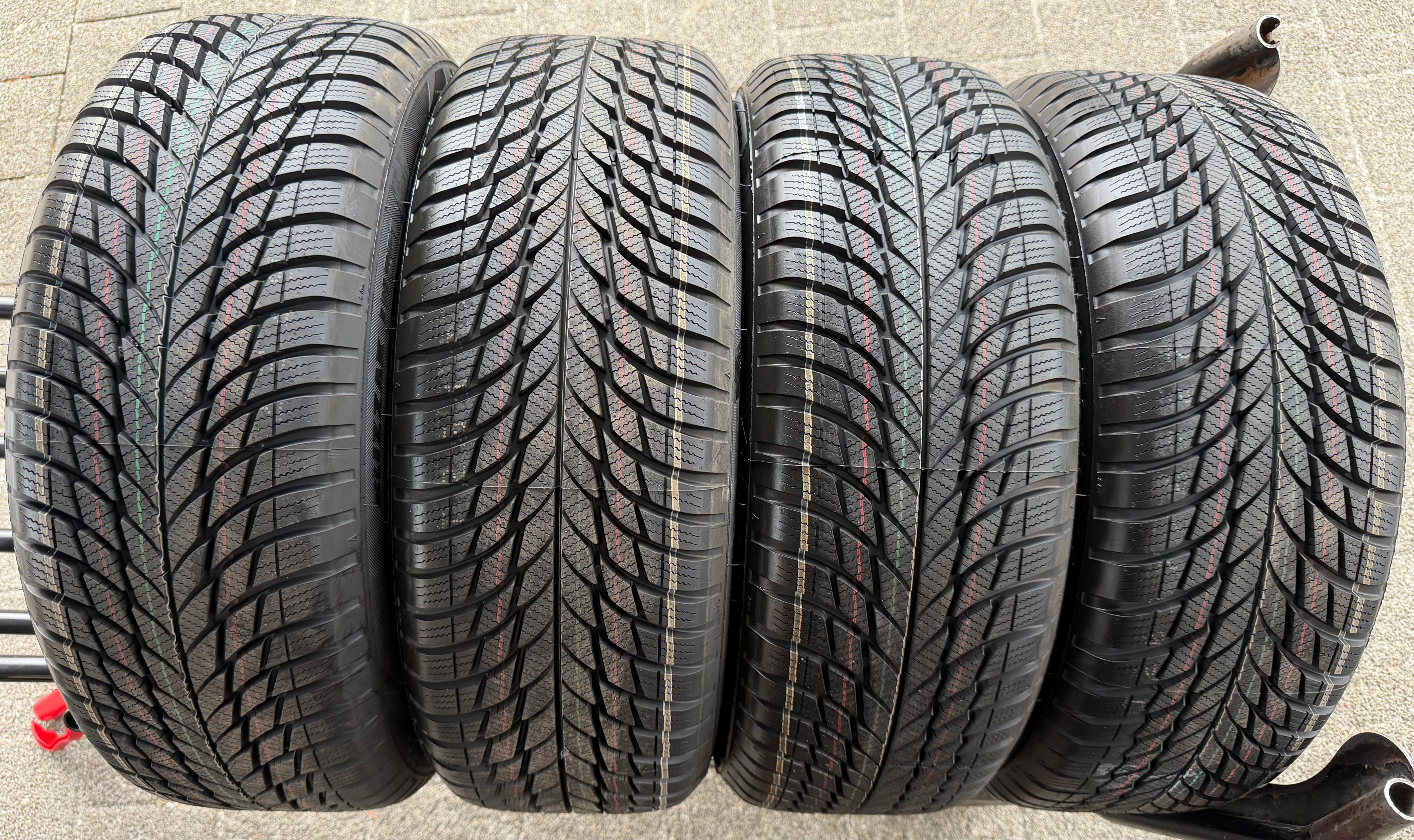 4 Original Alu Winterräder Audi A1 GB 82A601025C 195/55R16 91V Bridgestone NEU