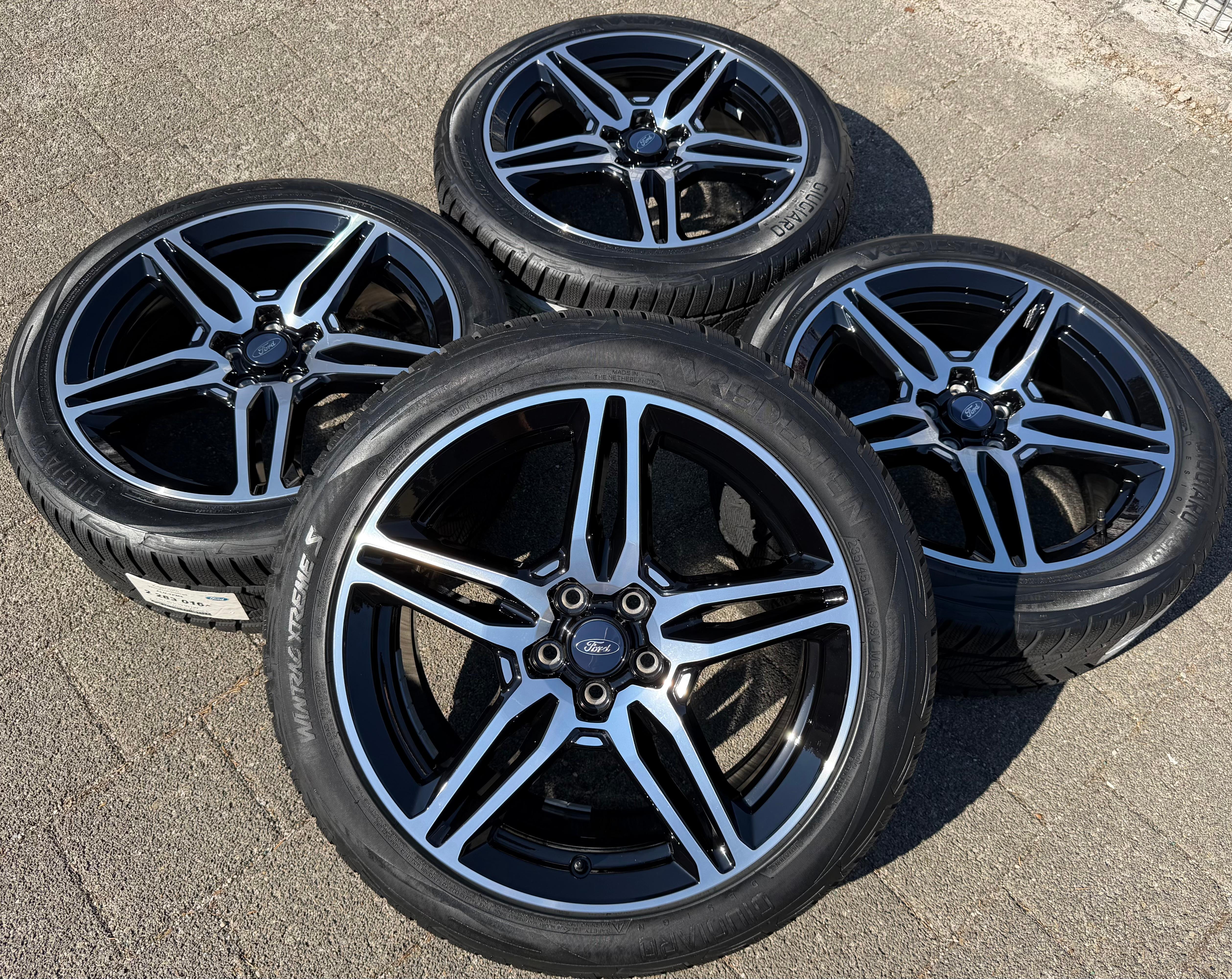 4 ORIGINAL 19" ALU WINTERRÄDER FORD KUGA II DM2 2237416 235/45R19 99V RDKS