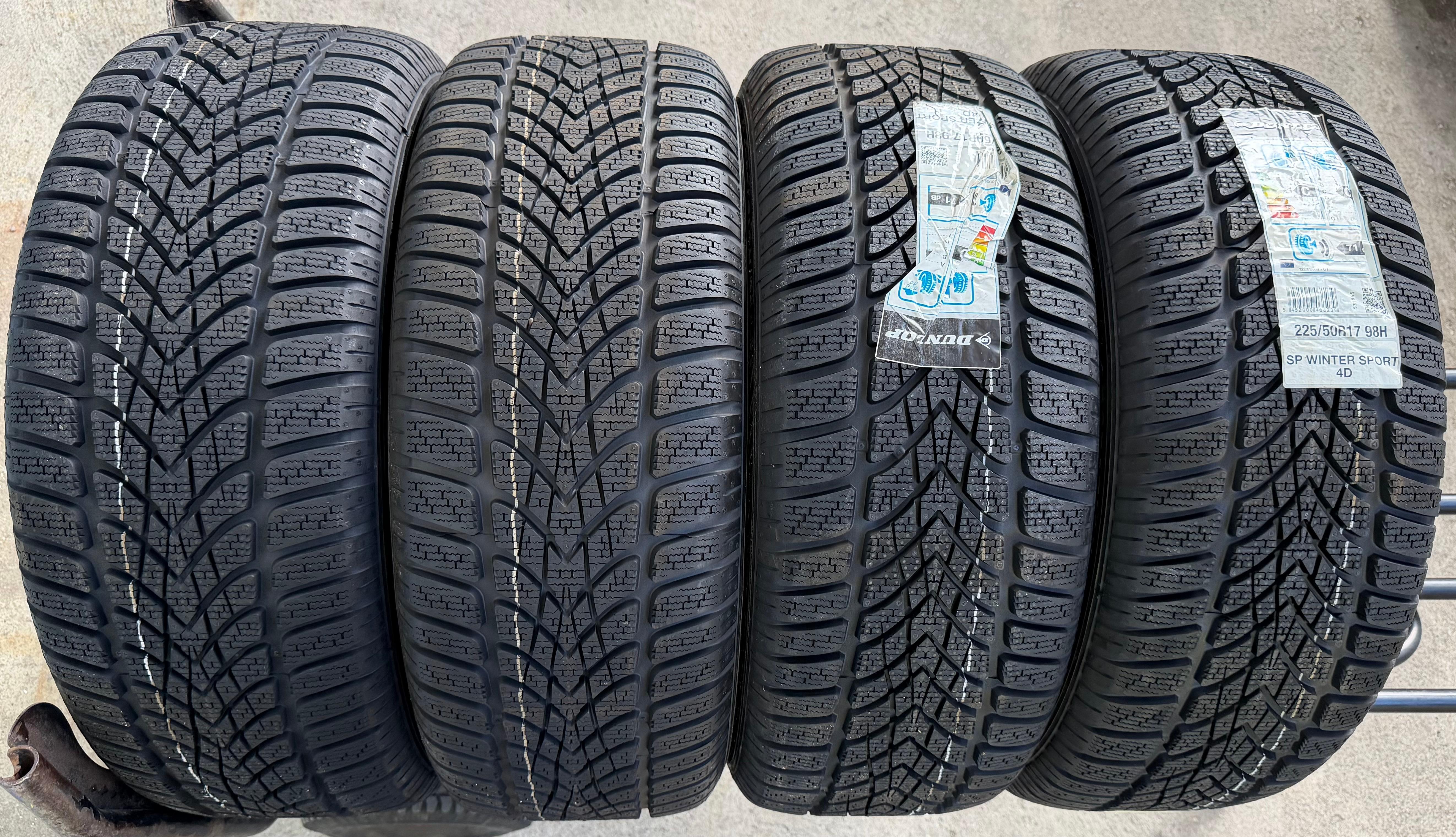 4 Original 17" Alu Winterräder Audi A4 B9 8W 8W0601025P 225/50R17 98H Dunlop