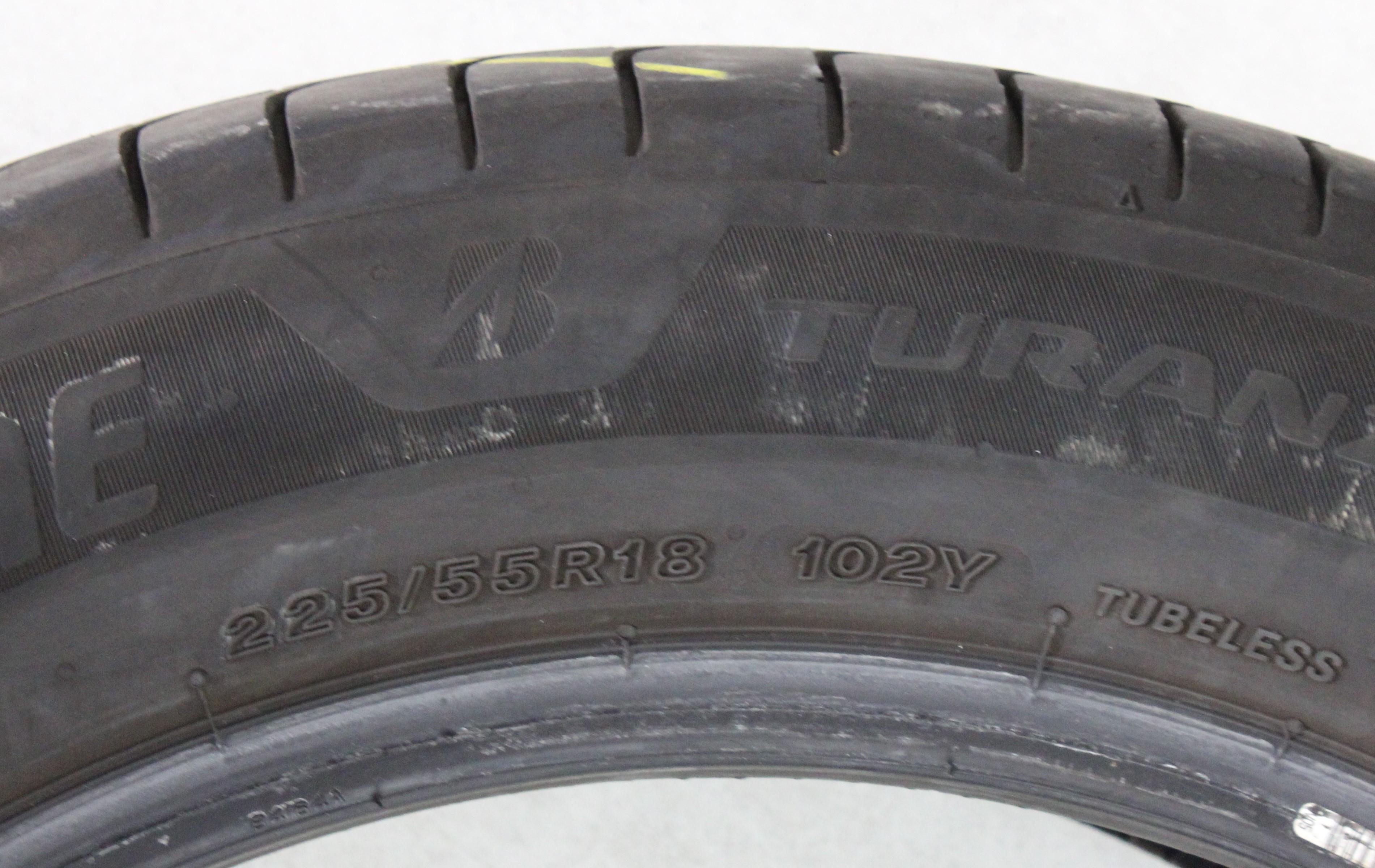 1 x 225/55R18 102Y Sommerreifen Bridgestone Turanza 6 Enliten * MO 4,5-5mm 2023