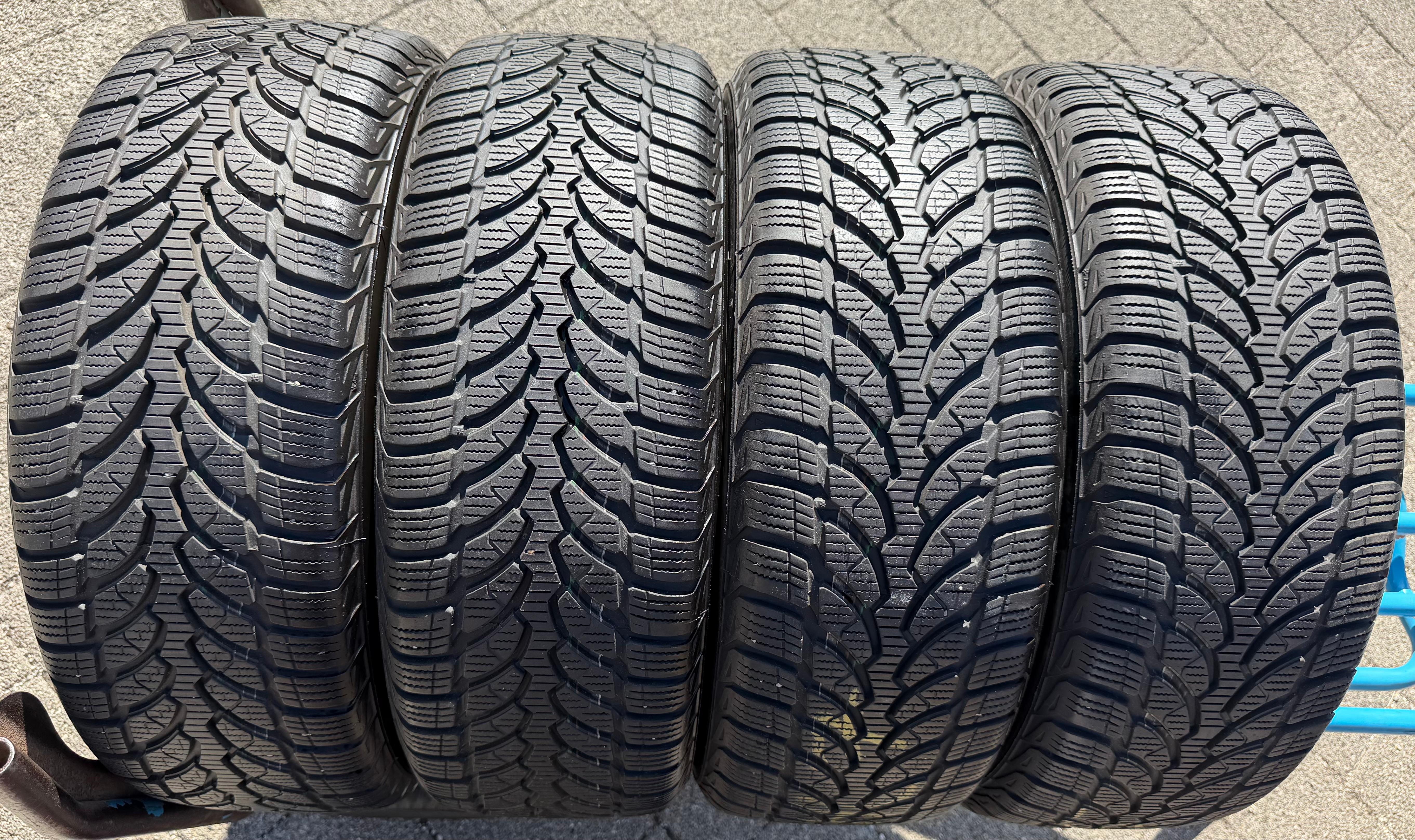 4 roues hiver VW Golf 7 Audi A3 8V Seat Leon 5F Skoda Octavia 5E 205/55R16 91H Bridgestone