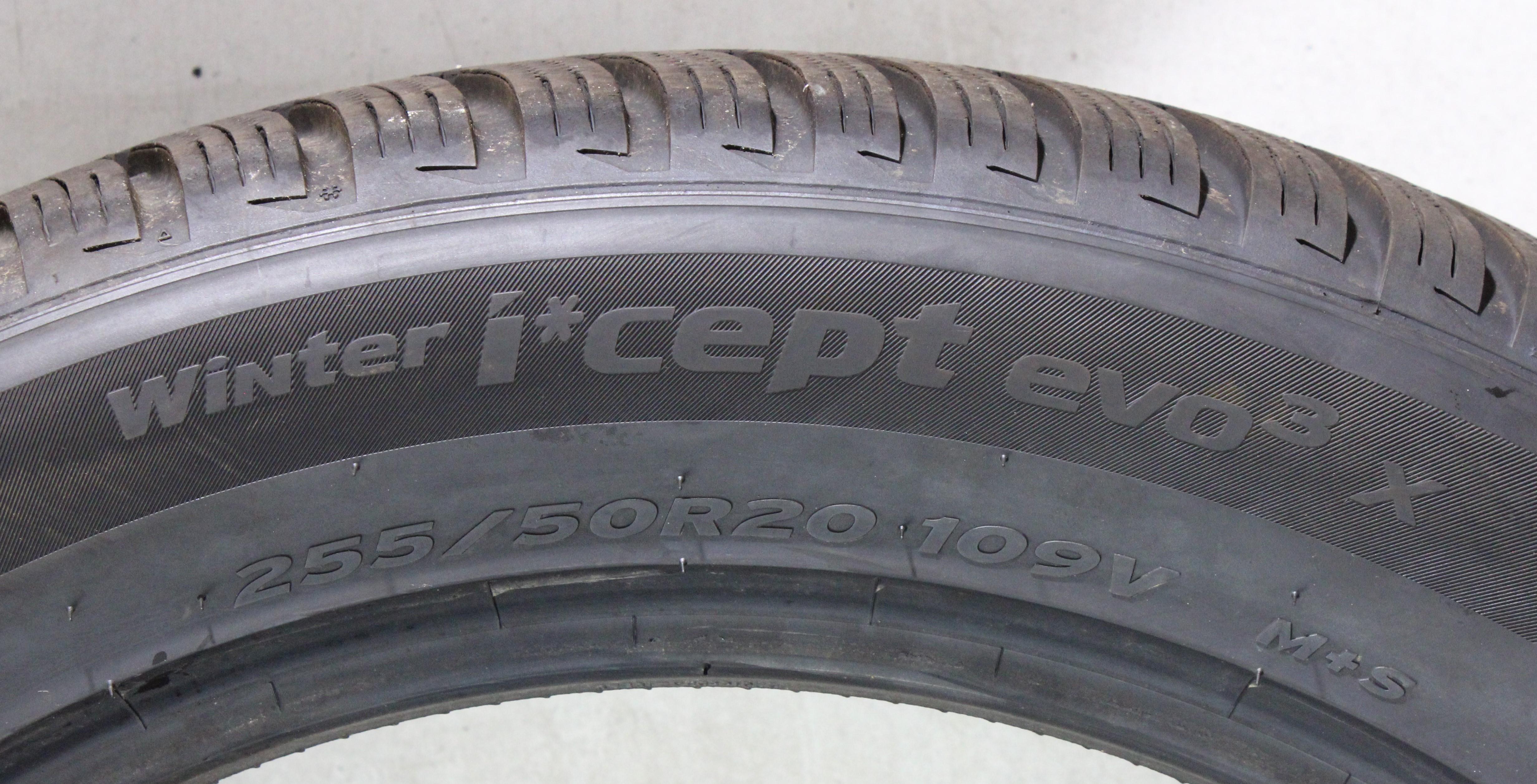 2 x 255/50R20 109V 2 x 285/45R20 112V Pneumatici invernali Hankook Winter I*Cept Evo 3 X 7,5-8 mm 2024