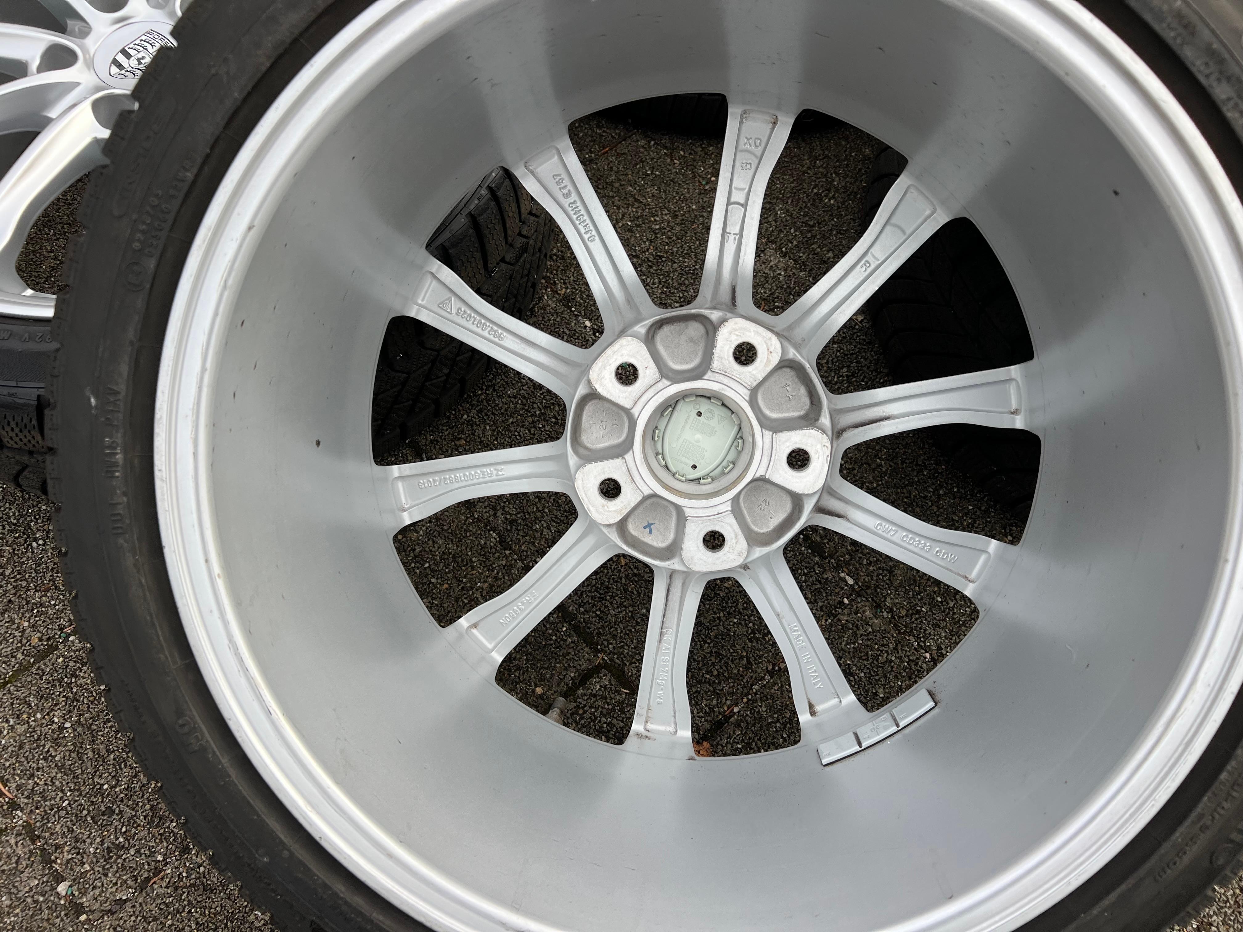 4 ORIGINAL 19" ALU WINTERRÄDER PORSCHE CAYMAN BOXSTER 718 982 982601025 RDKS