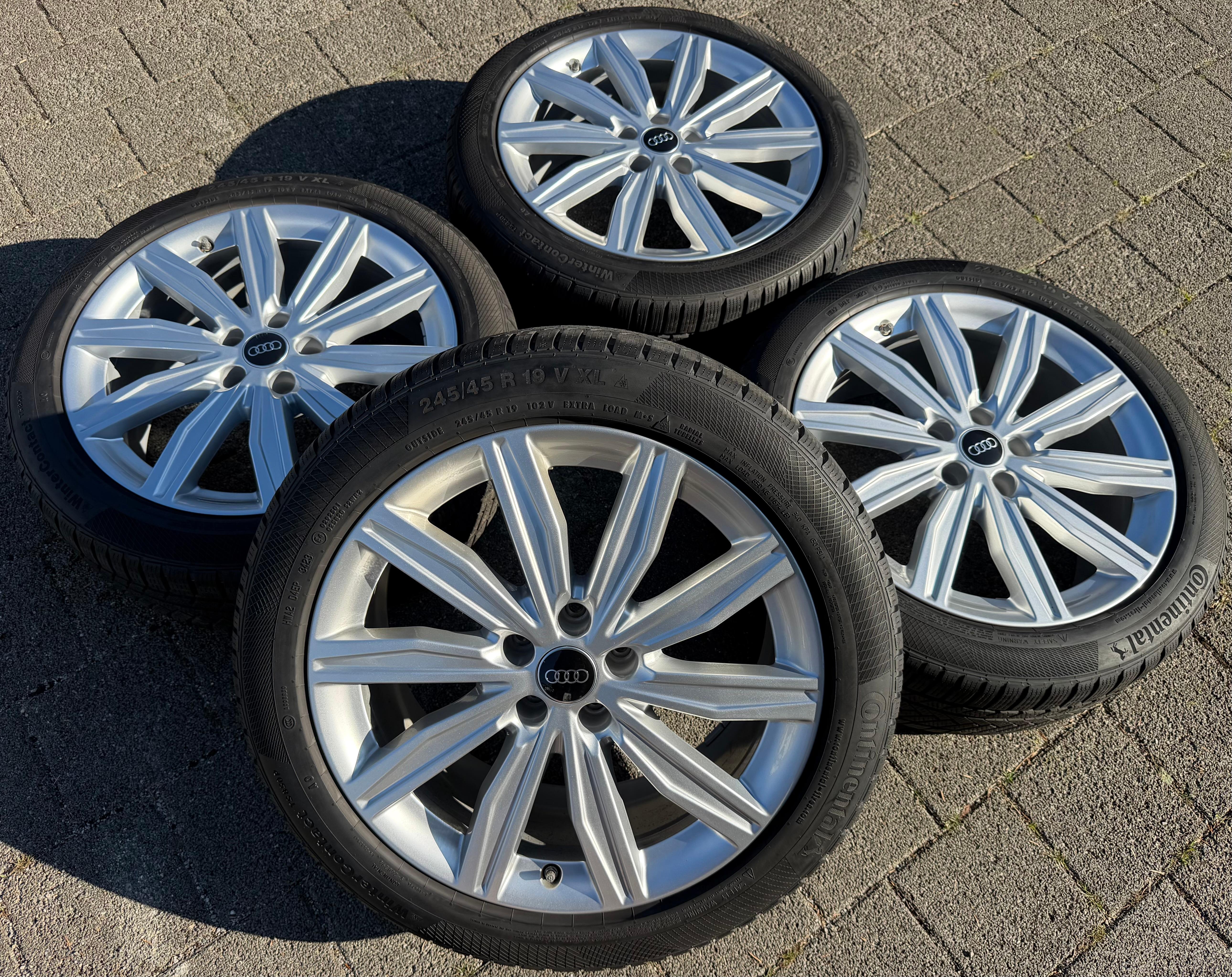 4 Original 19" Alu Winterräder Audi A6 S6 C8 4K F2 4K0601025DS 245/45R19 102V 2023 RDKS