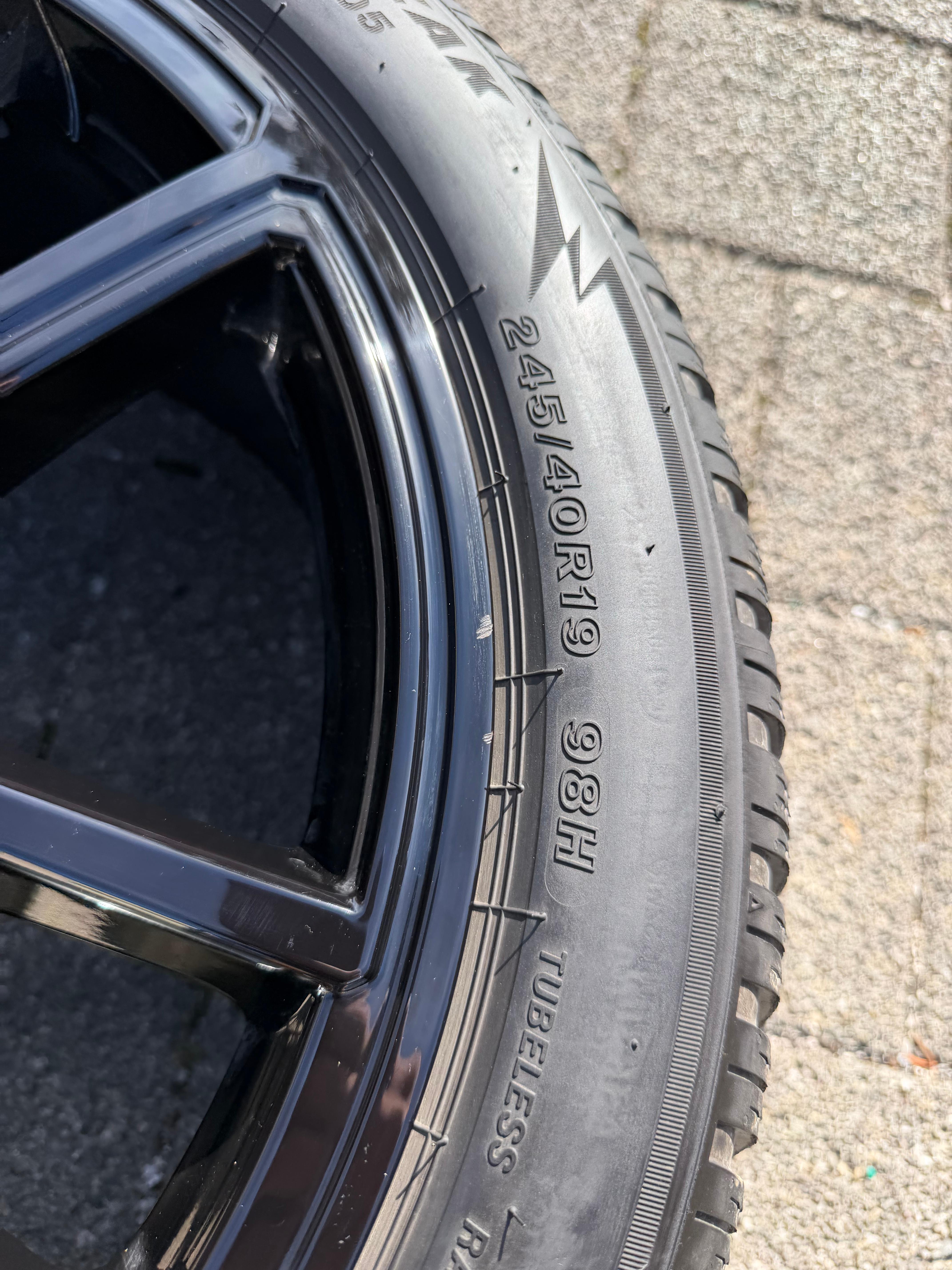 4 ORIGINAL 19" ALU WINTERRÄDER AUDI A5 S5 F2 B10 8B3601025BA 245/40R19 98H 2024