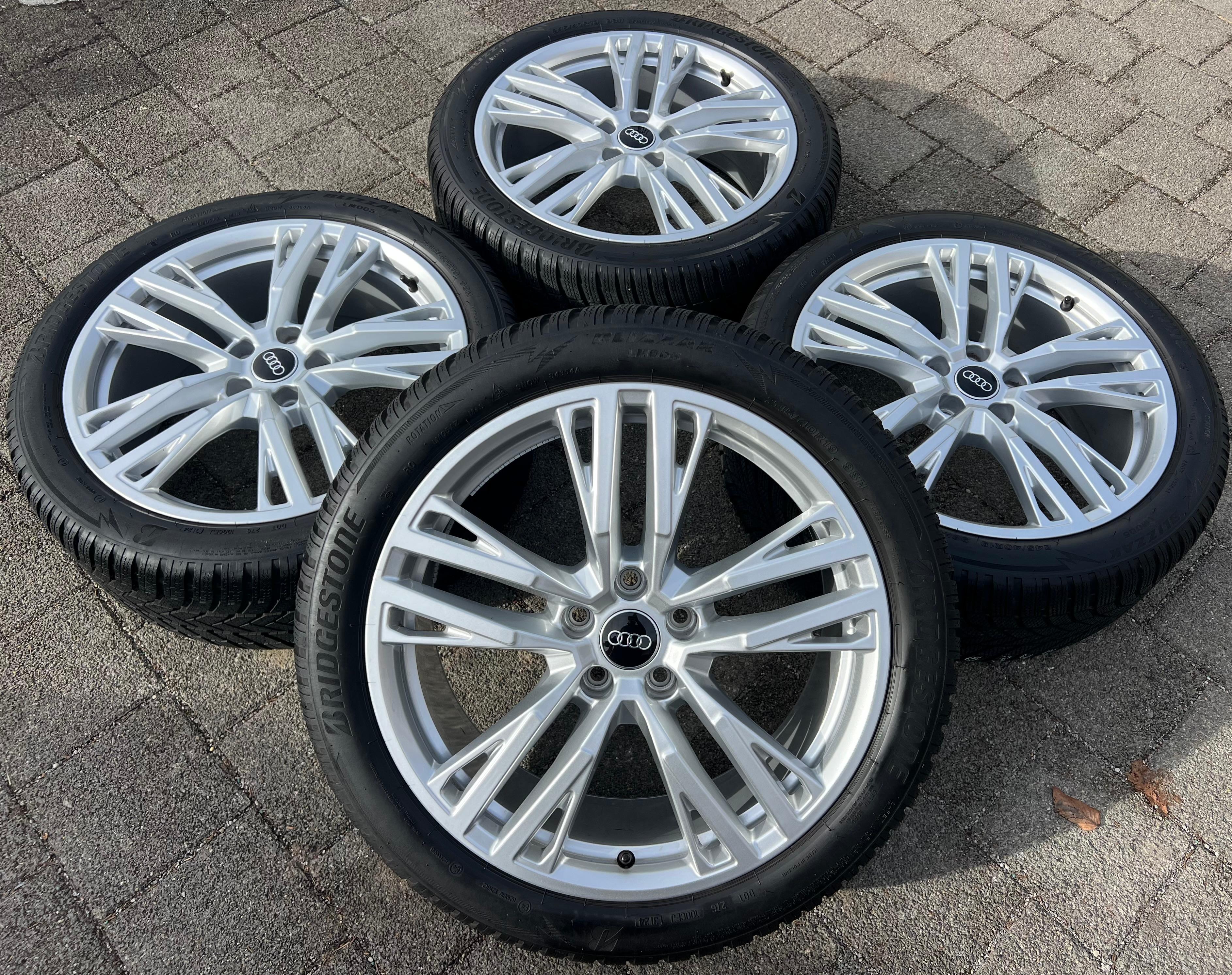 4 ORIGINAL 19" ALU WINTERRÄDER AUDI A5 S5 FU2 B10 8B3601025AS 245/40R19 98H 2024