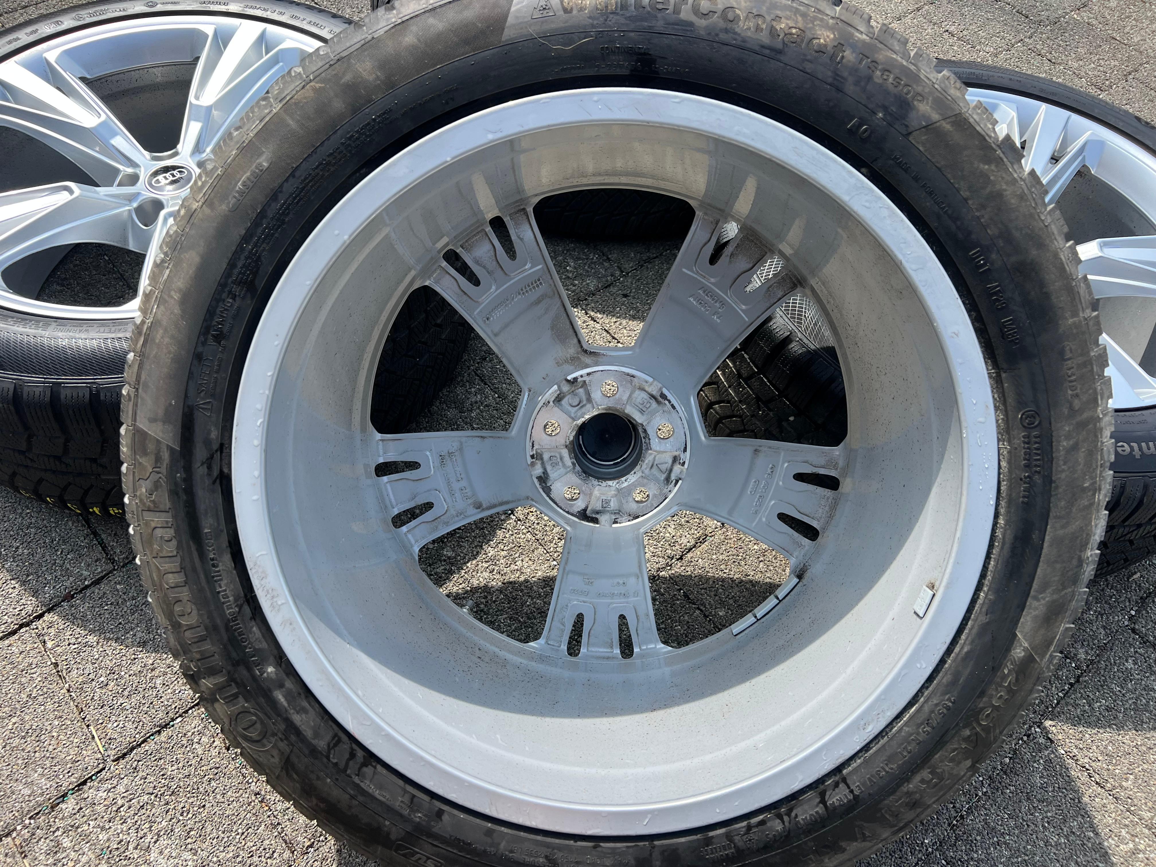 4 ORIGINAL 21" ALU WINTERRÄDER AUDI Q8 SQ8 4M 4M8601025H 285/45R21 113V CONTINENTAL FREIHAUS