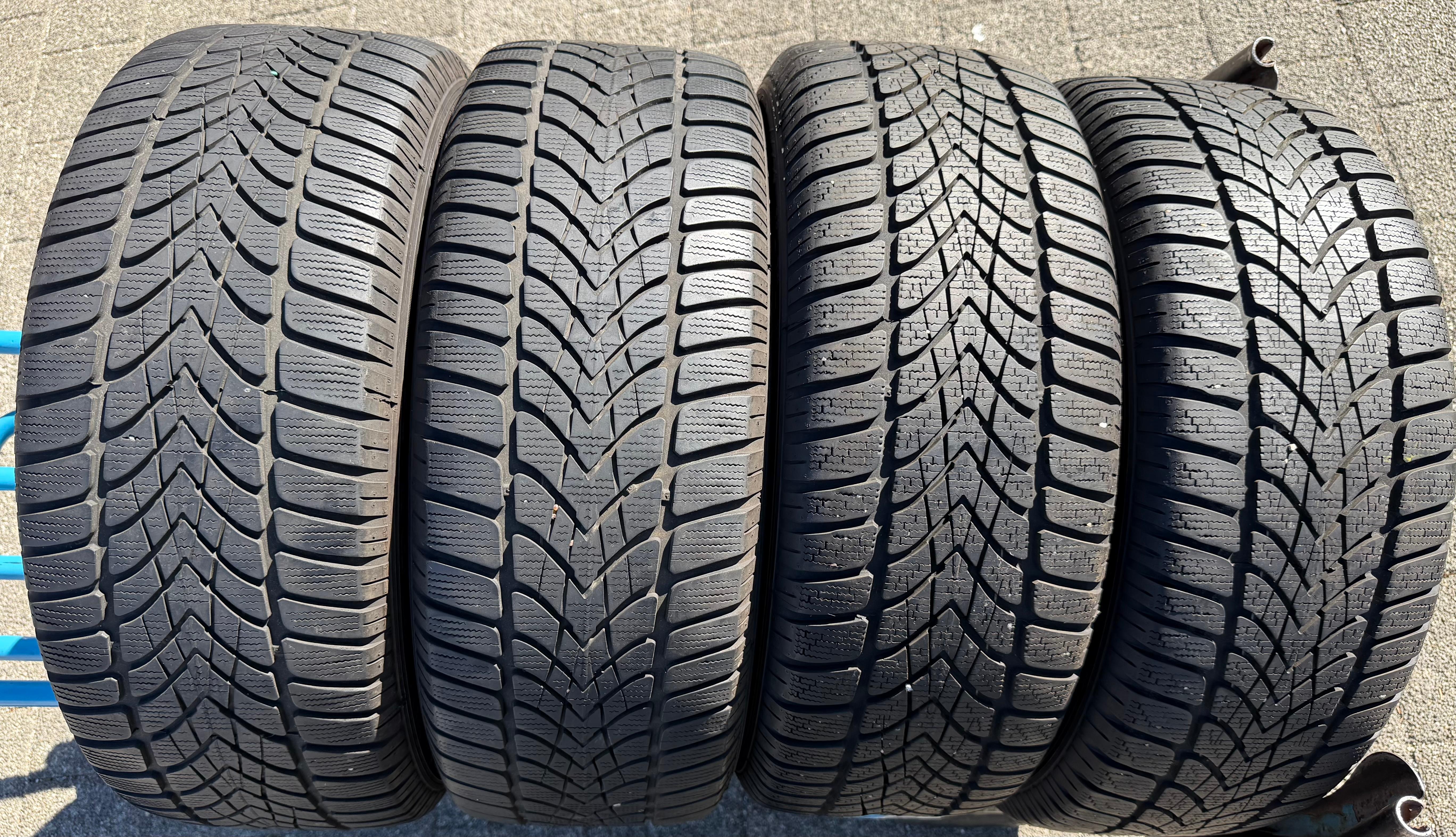 4 Original 17" Alu Winterräder Audi A4 B9 8W 8W0601025P 225/50R17 98H Dunlop 2022