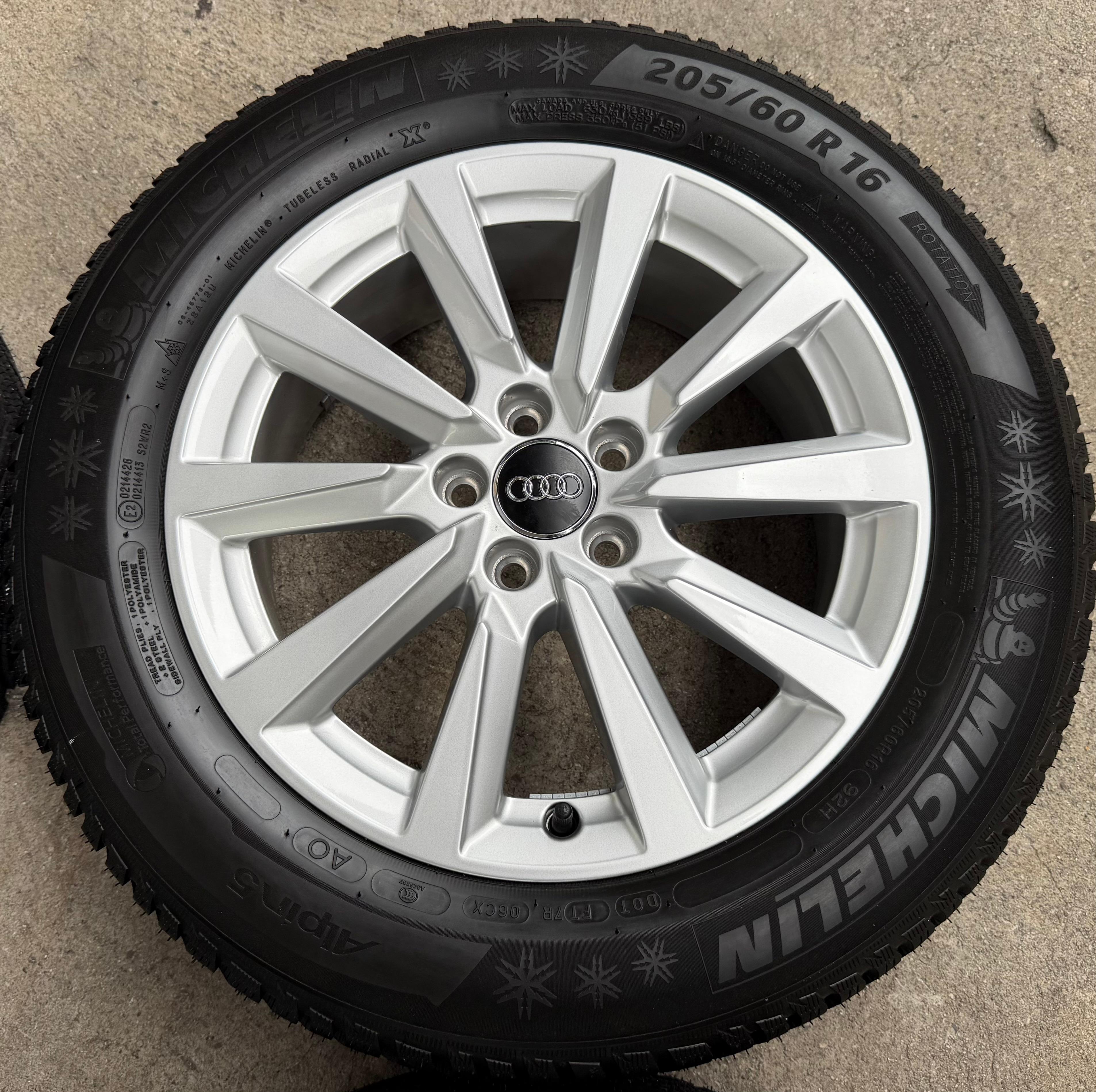 4 Original Alu Winterräder Audi A1 Allstreet City Carver GB GBH 82A601025C