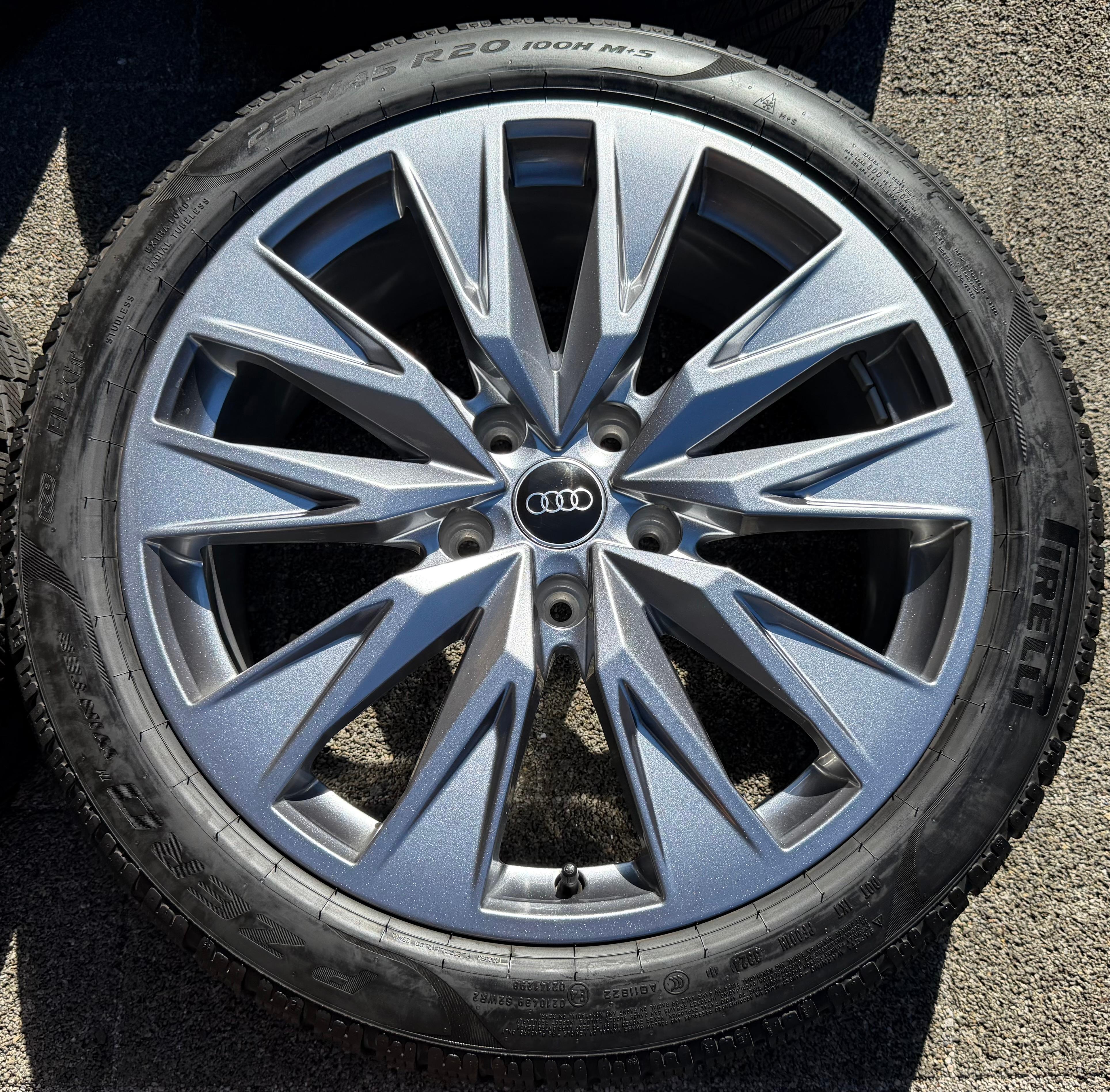 4 ORIGINAL 20" ALU WINTERRÄDER AUDI A6 S6 E-TRON GH5 GHA 85E601025B 85E601025C 2024
