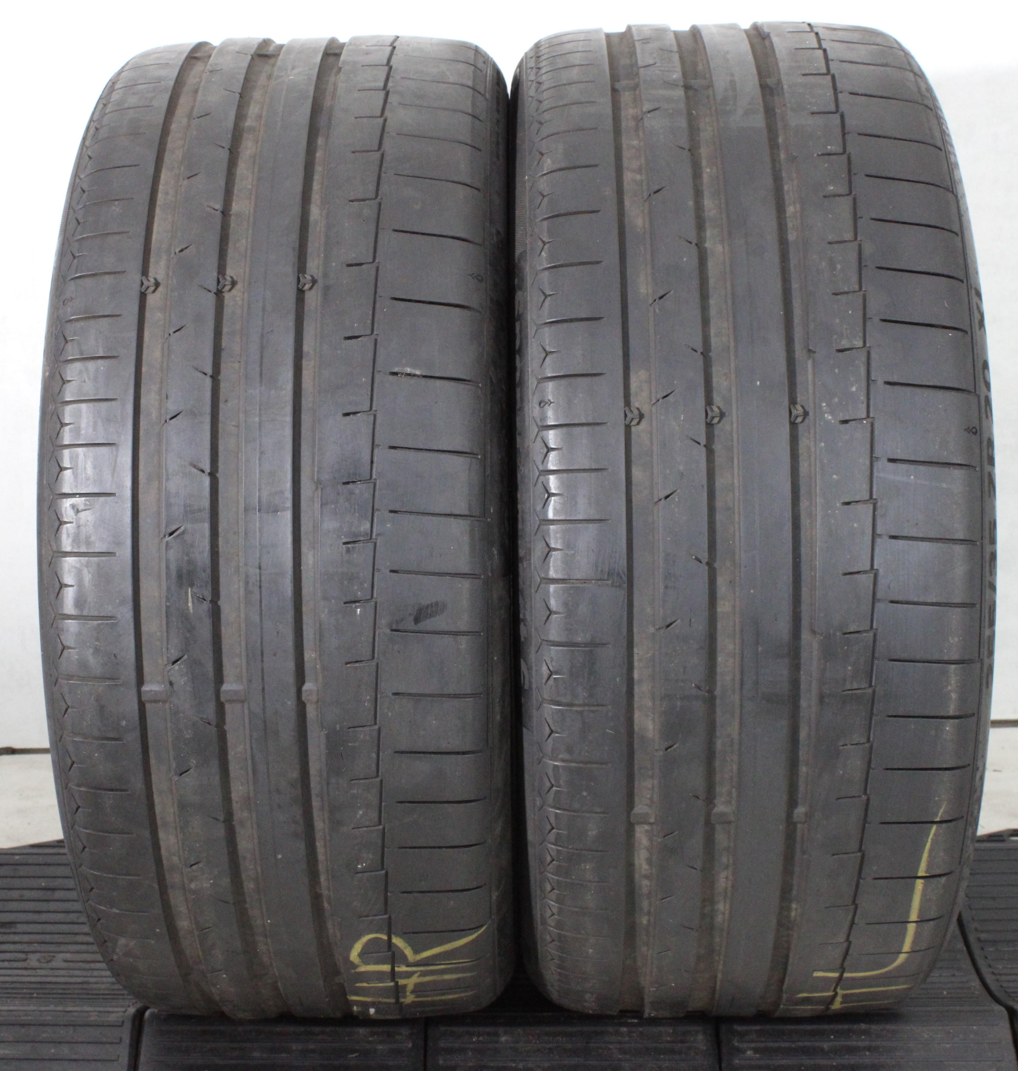 2 x 255/35R20 97Y Sommerreifen Continental Sport Contact 6 4-4,5mm 2019 XL