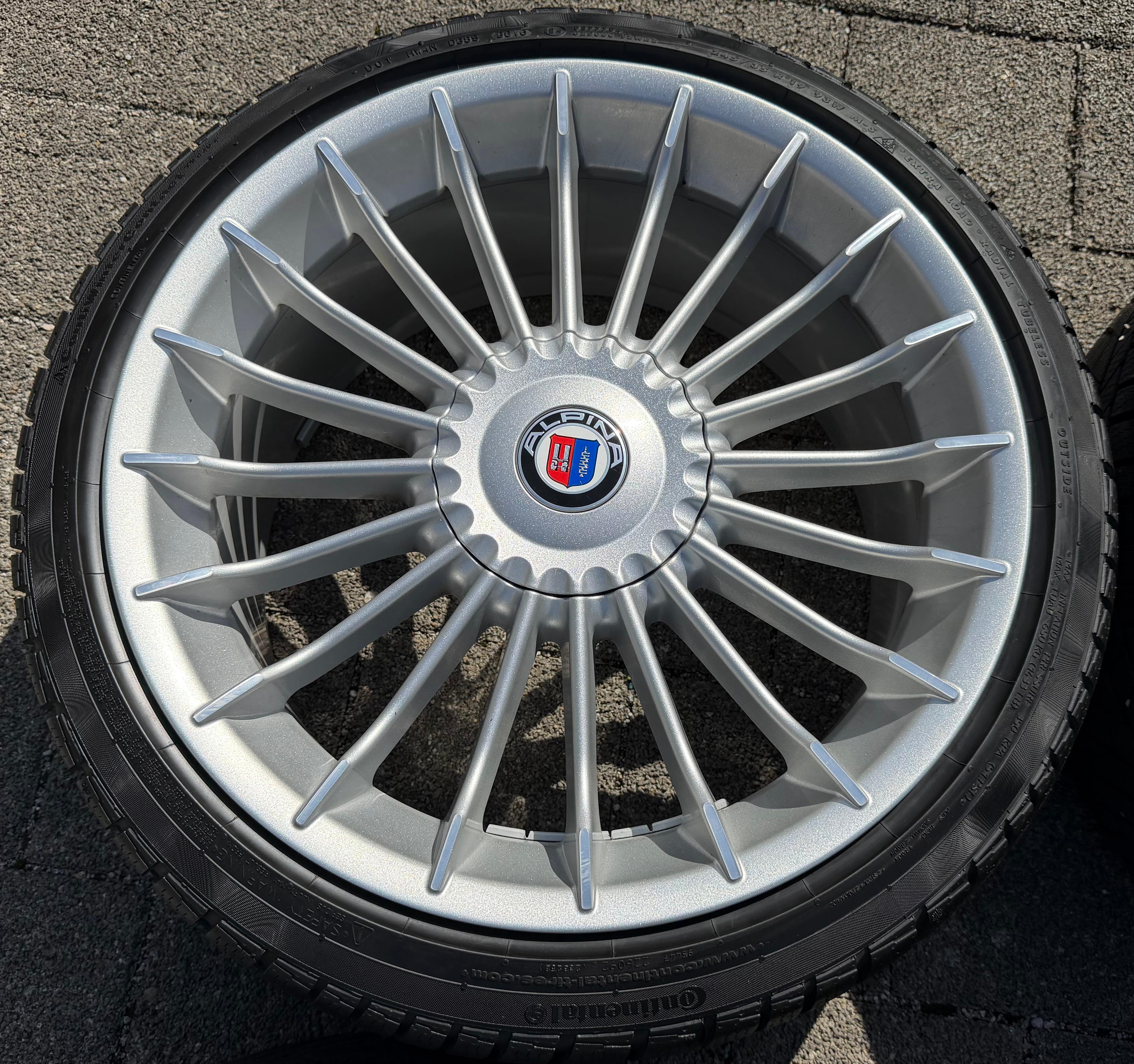 4 ORIGINAL 19" ALU WINTERRÄDER BMW ALPINA 3ER REIHE F30 F31 D3 4ER F32 F33 D4