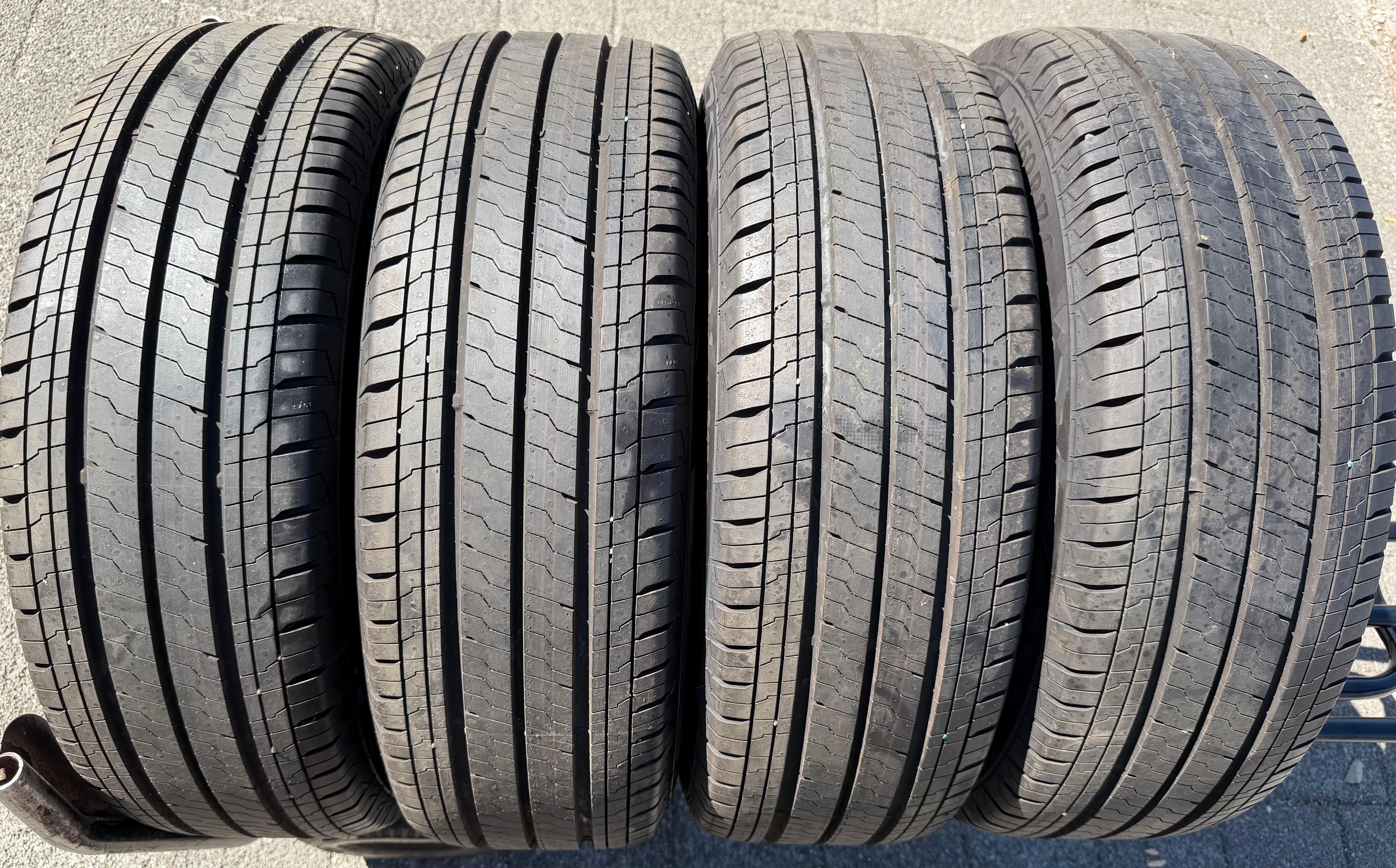 4 Original 17" Alu Sommerräder Ford Transit Tourneo Custom NXN 2024 Continental PZ31-FA RDKS