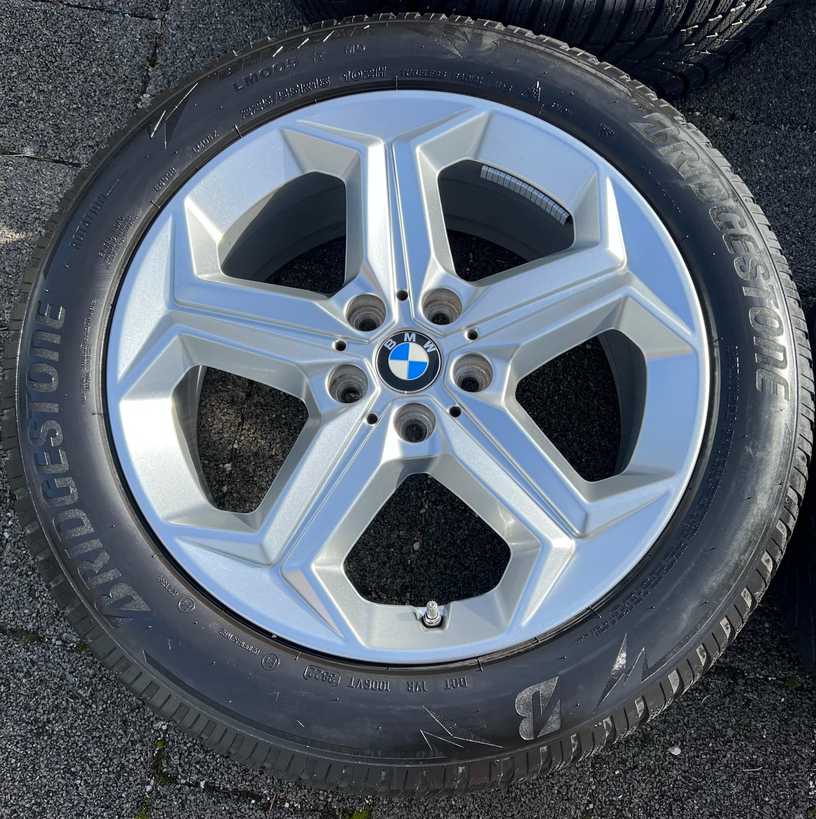 4 ORIGINELE 18" ALU WINTERWIELEN BMW X1 iX1 U11 X2 U10 225/55R18 102H 6898039 2022 FREIHAUS