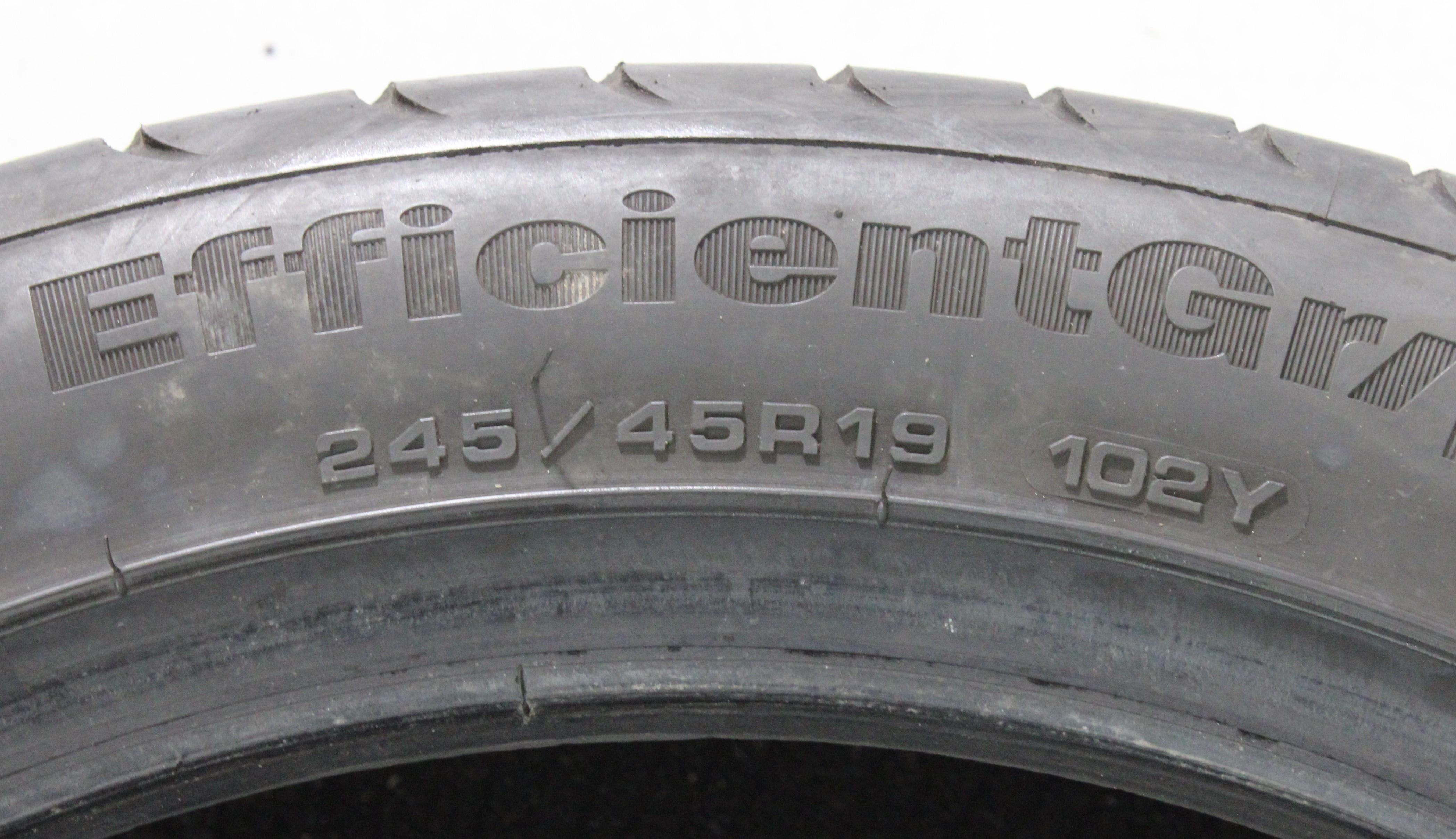 2 x 245/45R19 102Y Sommerreifen Goodyear Efficient Grip MOE 5,5-6mm 2019