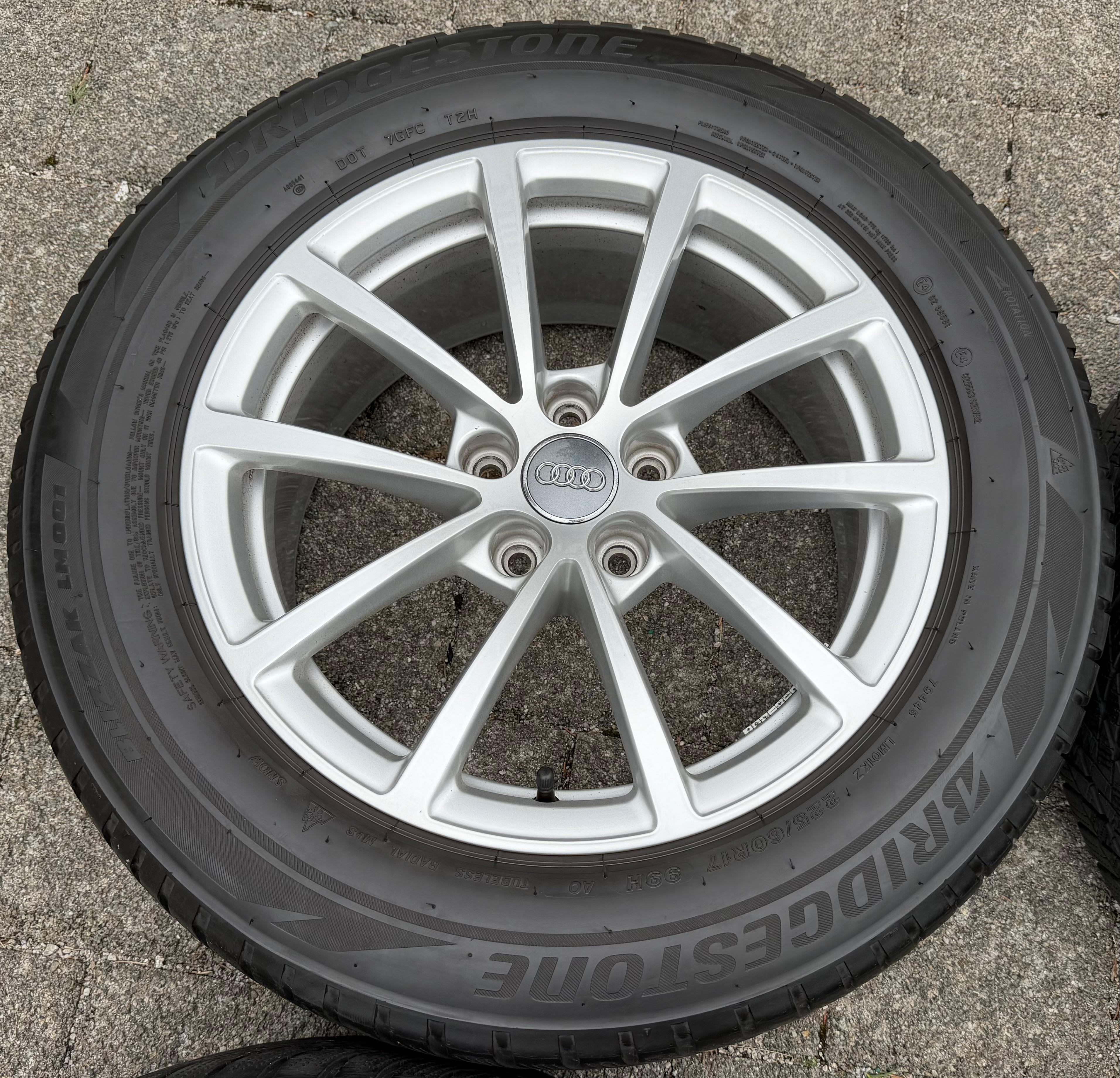 4 ORIGINAL 17" ALUFELGEN FELGEN AUDI A6 + AVANT 4K F2 C8 4K0601025 7,5x17 ET36
