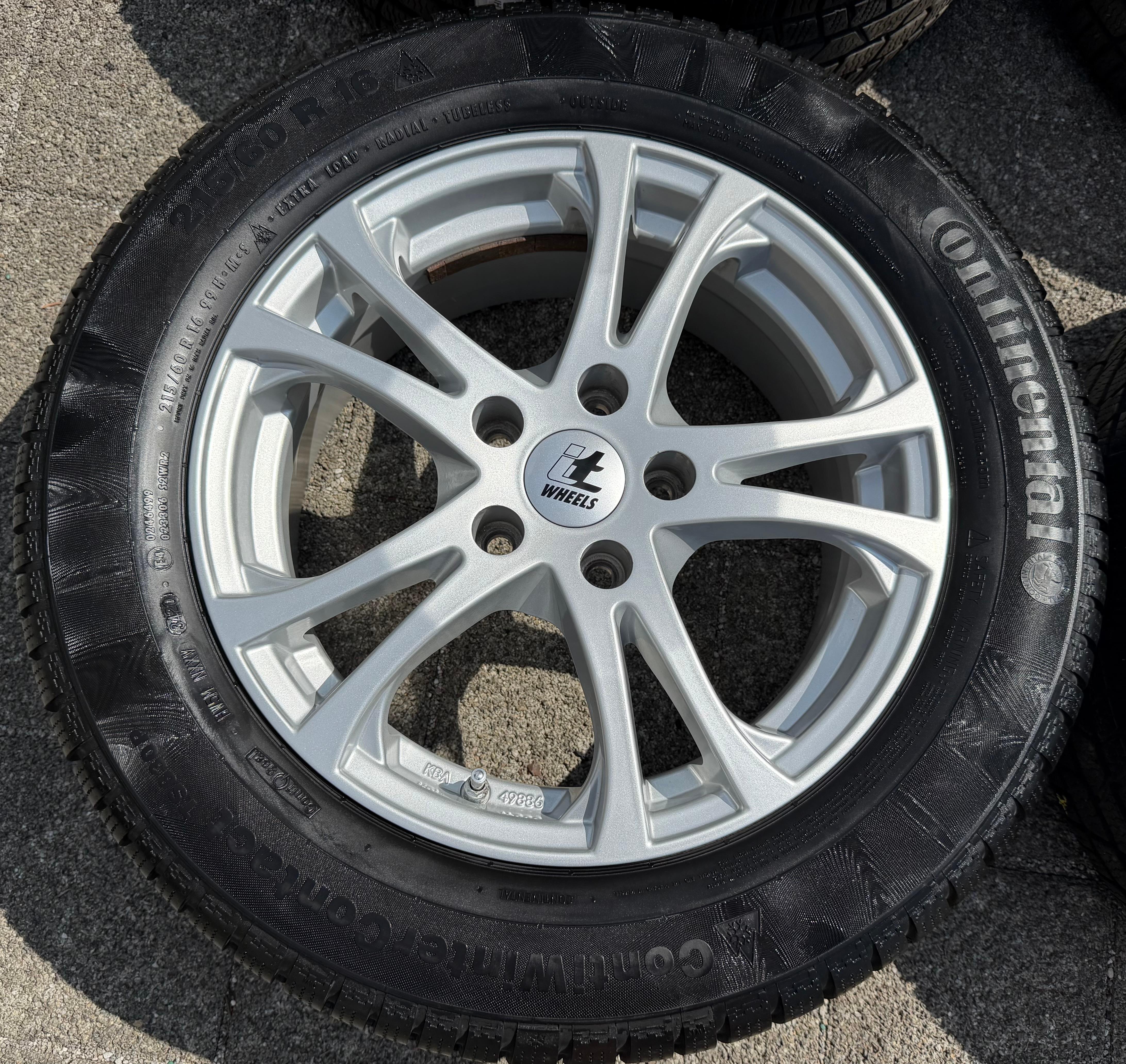 4 Alu Winterräder VW Passat T-Roc Bus T4 Sharan Seat Ateca Alhambra Skoda Superb Octavia