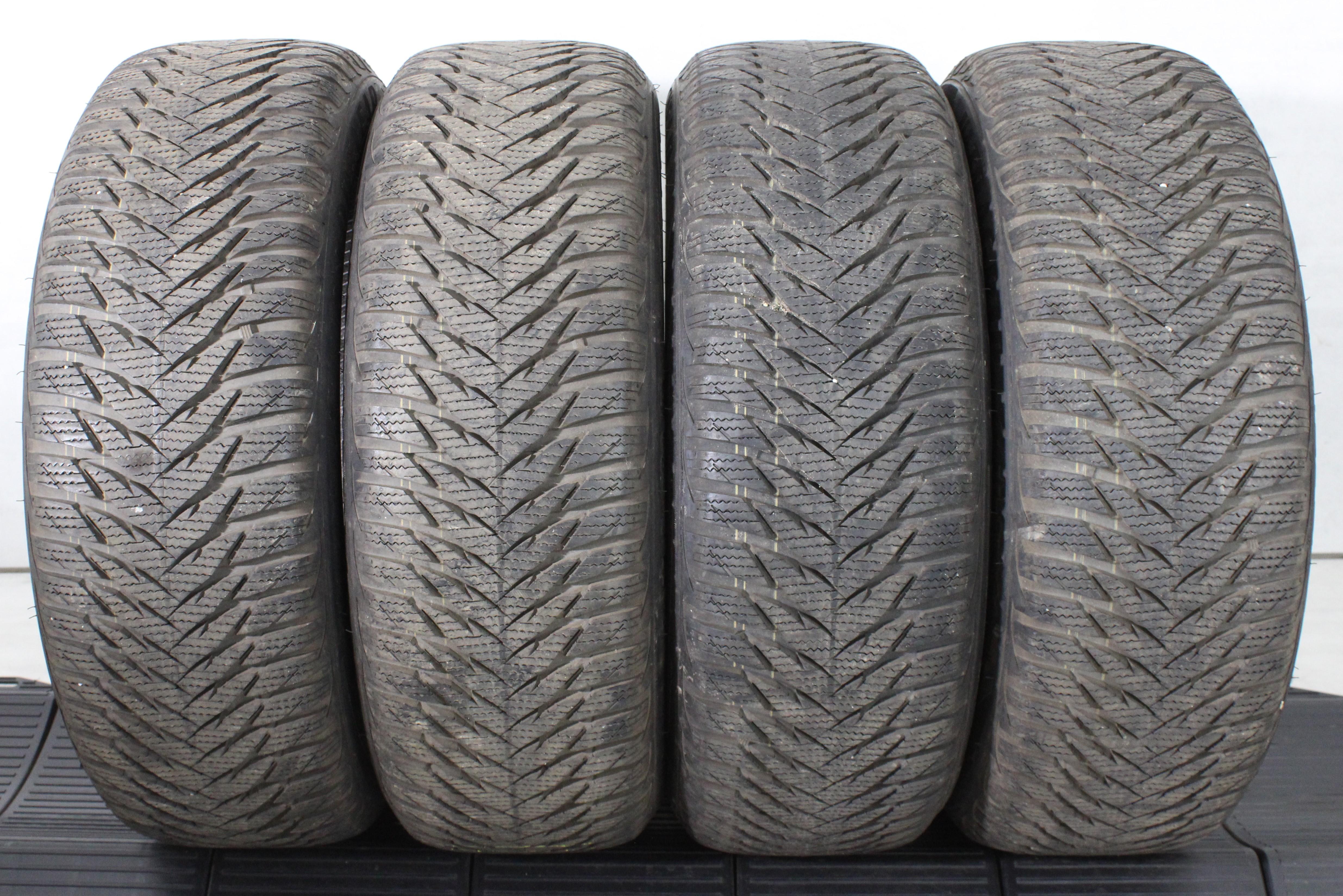 4 x 195/55R16 87H Winterreifen Goodyear Ultra Grip 8 Runflat 7,5-8mm 2018 *
