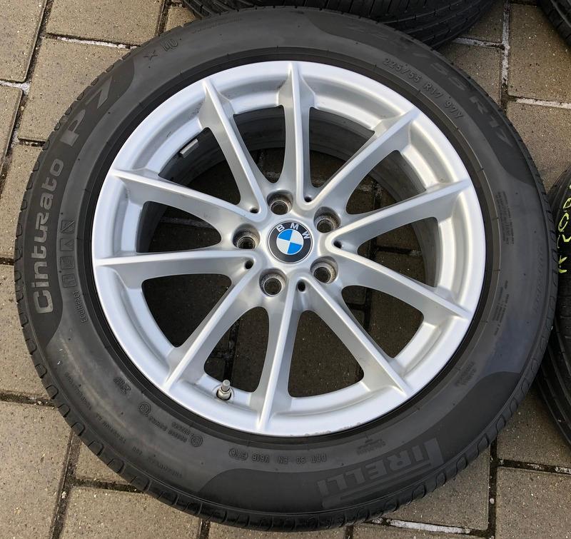 4 LLANTAS DE ALUMINIO ORIGINALES 17" BMW SERIE 5 G30 G31 SERIE 6 G32 RDKS STYLING 618 6868217