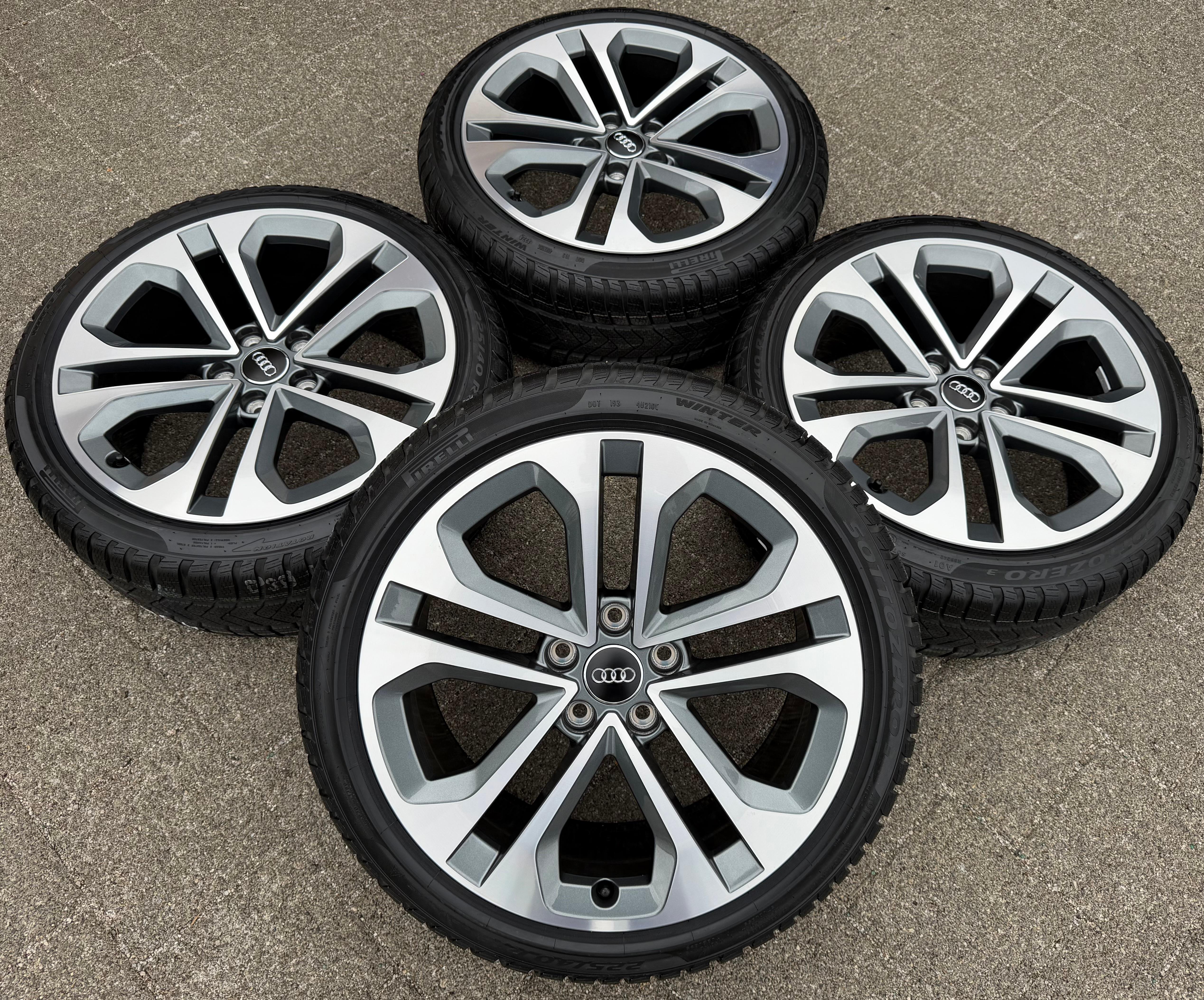4 Original 18" Alu Winterräder Audi A3 S3 8Y 8Y0601025J 225/40R18 92V 2024 NEU