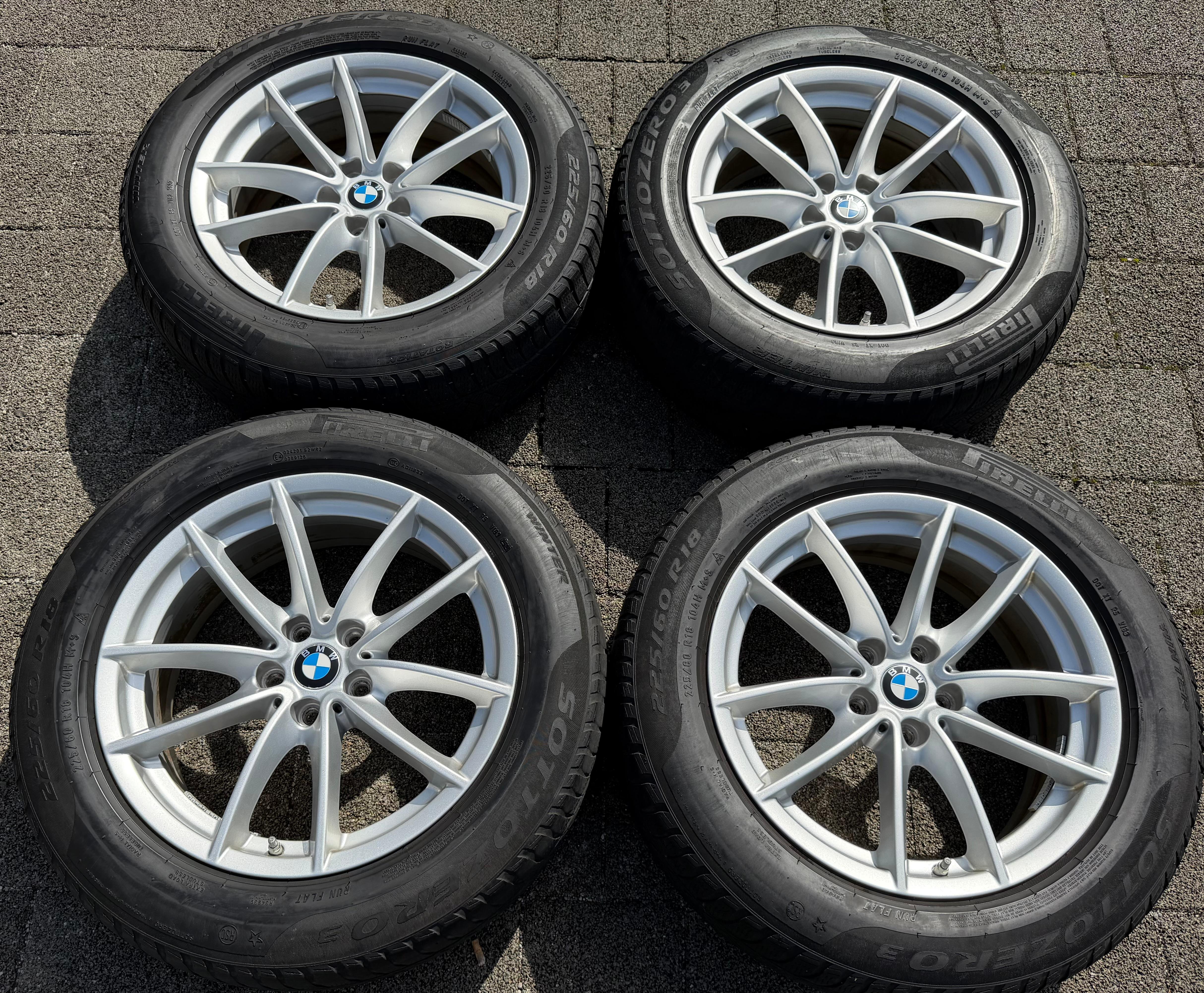 4 ORIGINAL 18" ALUFELGEN BMW X3 G01 X4 G02 STYLING 618 6880047 RDKS 7x18 ET22
