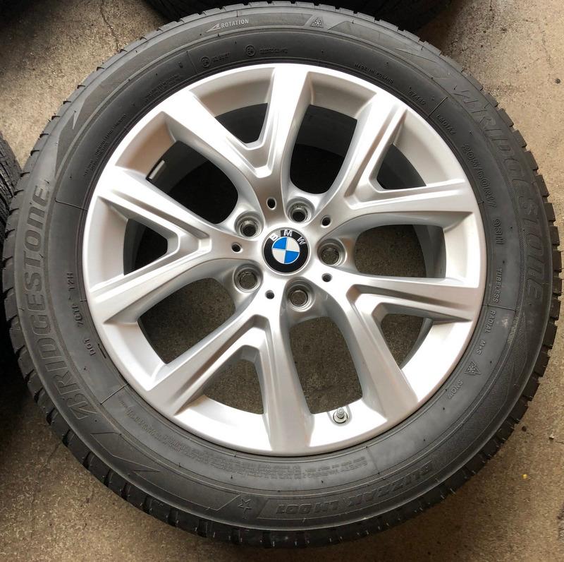 4 ORIGINELE 17" ALUMINIUM WIELEN BMW X1 F48 / X2 F39 TPMS 6856076 6,5x17 ET39