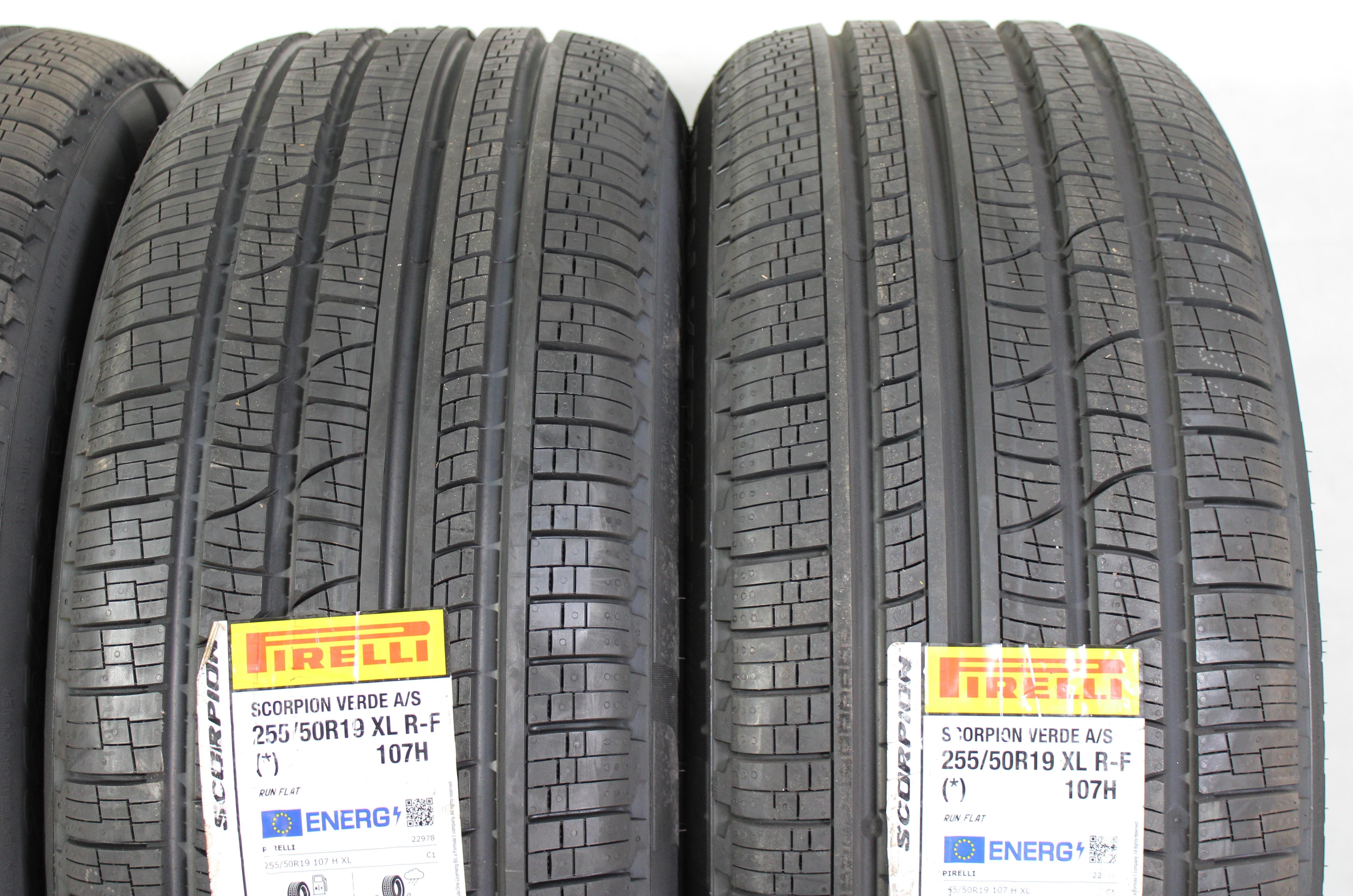 4 x 255/50R19 107H zomerbanden Pirelli Scorpion Verde All Season Runflat 2022