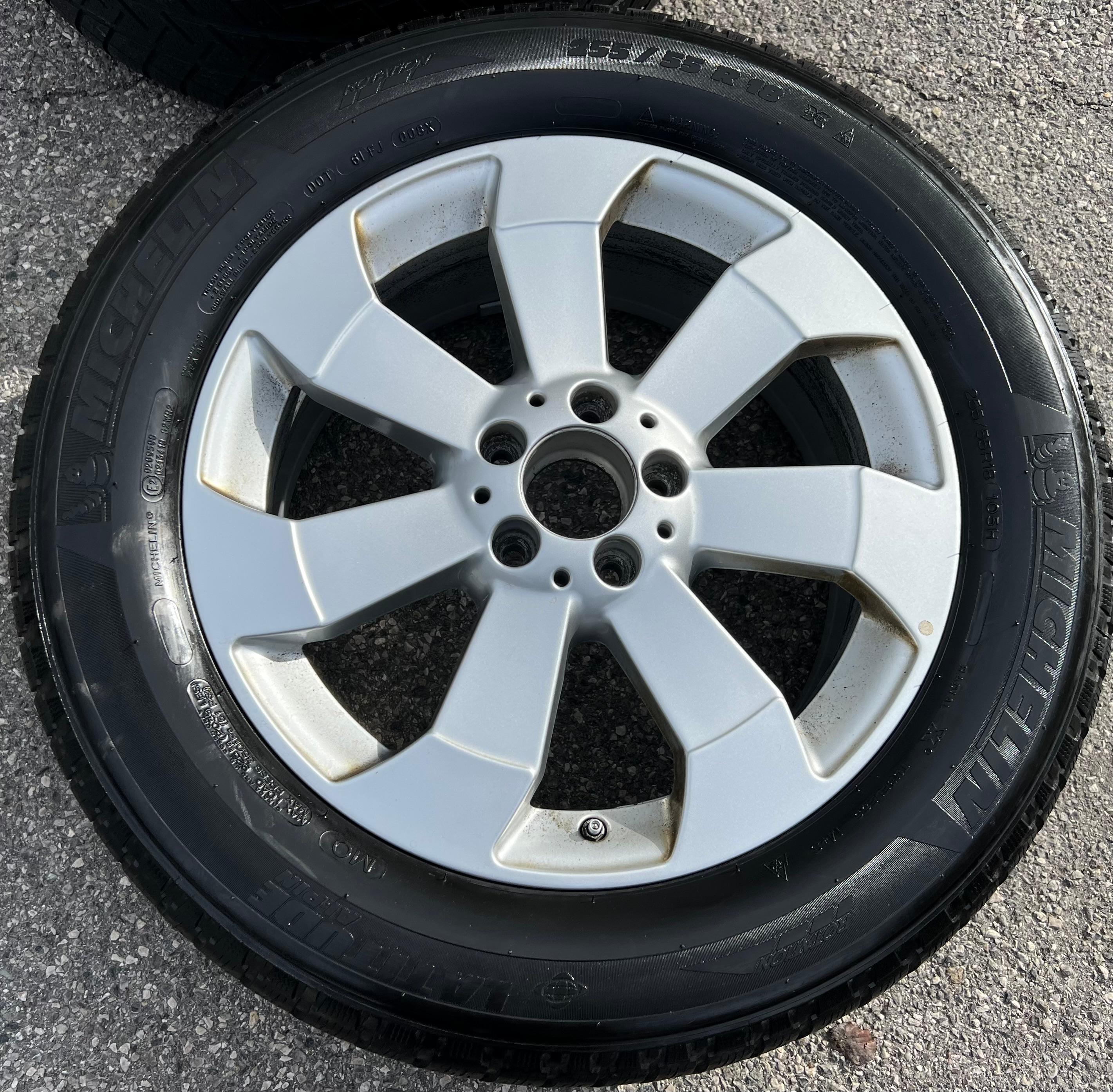 1X LLANTA DE ALUMINIO ORIGINAL 18" MERCEDES M-CLASS ML GLE 166 ENTREGA GRATUITA