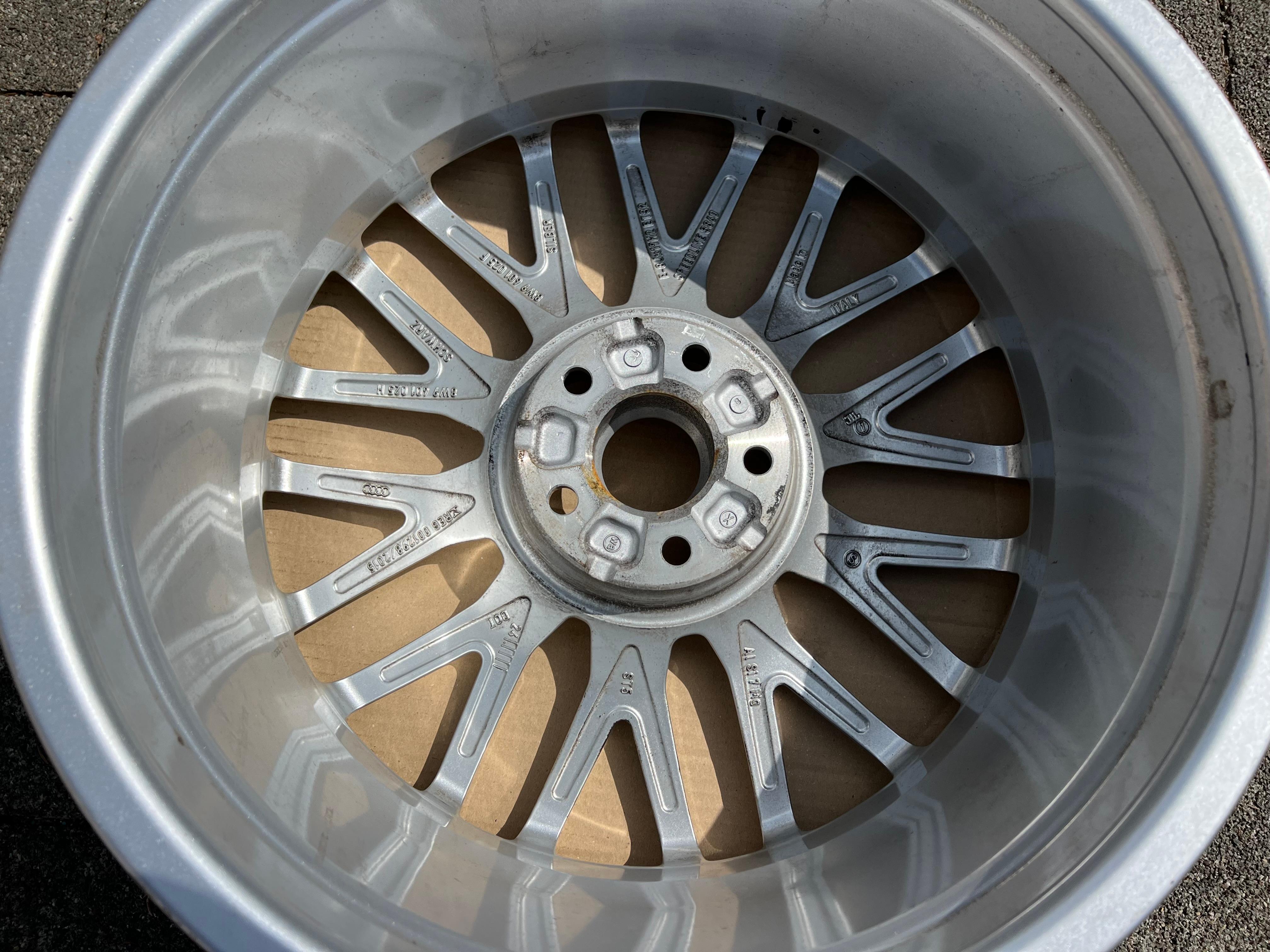 1 X ORIGINAL 19" ALUFELGE FELGE AUDI A4 ALLROAD 8W B9 8W9601025F 8x19 ET32