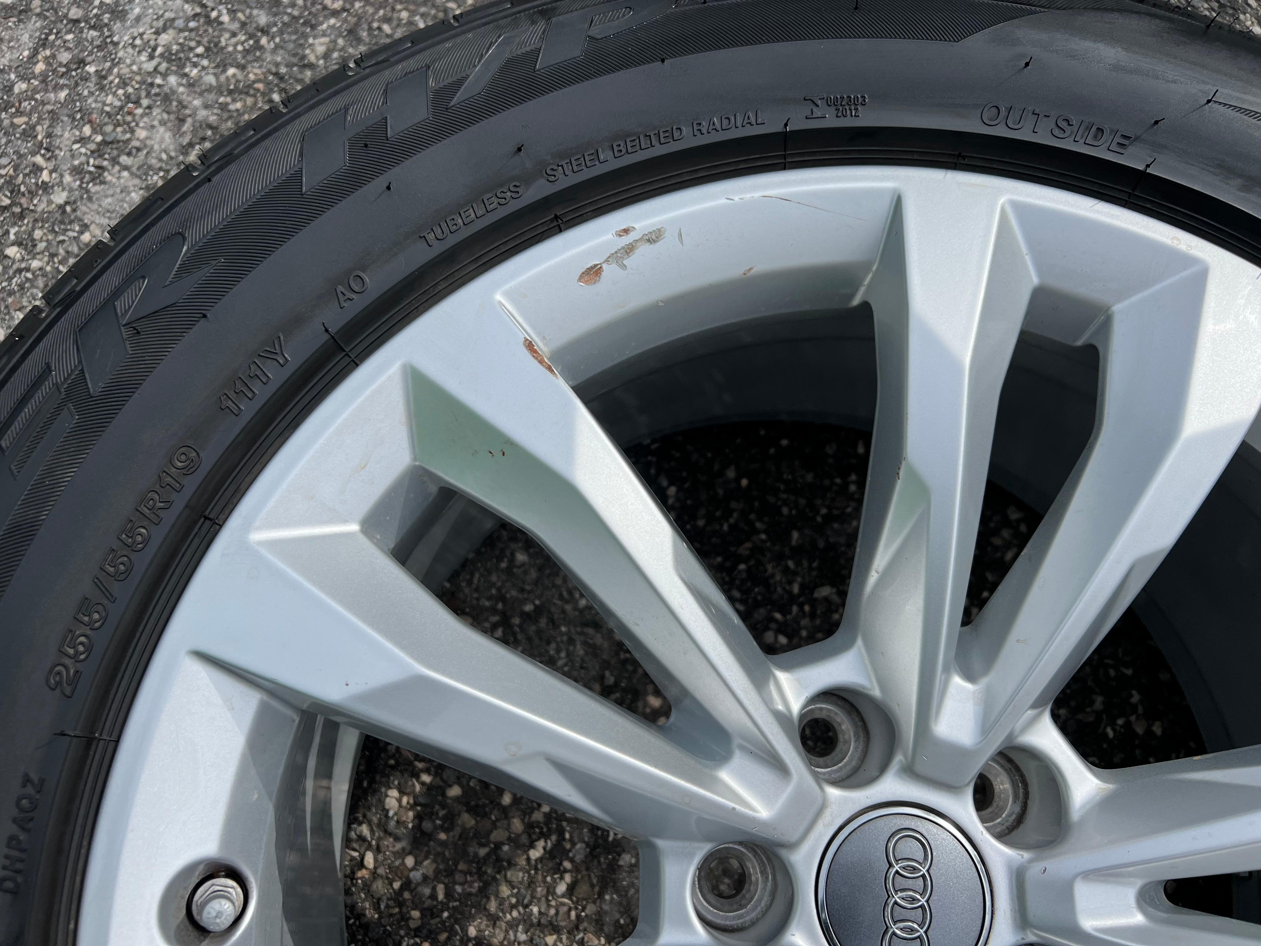 4 ORIGINAL 19" ALU SOMMERRÄDER AUDI Q7 4M 255/55R19 111V 4M0601025C RDKS FREIHAUS