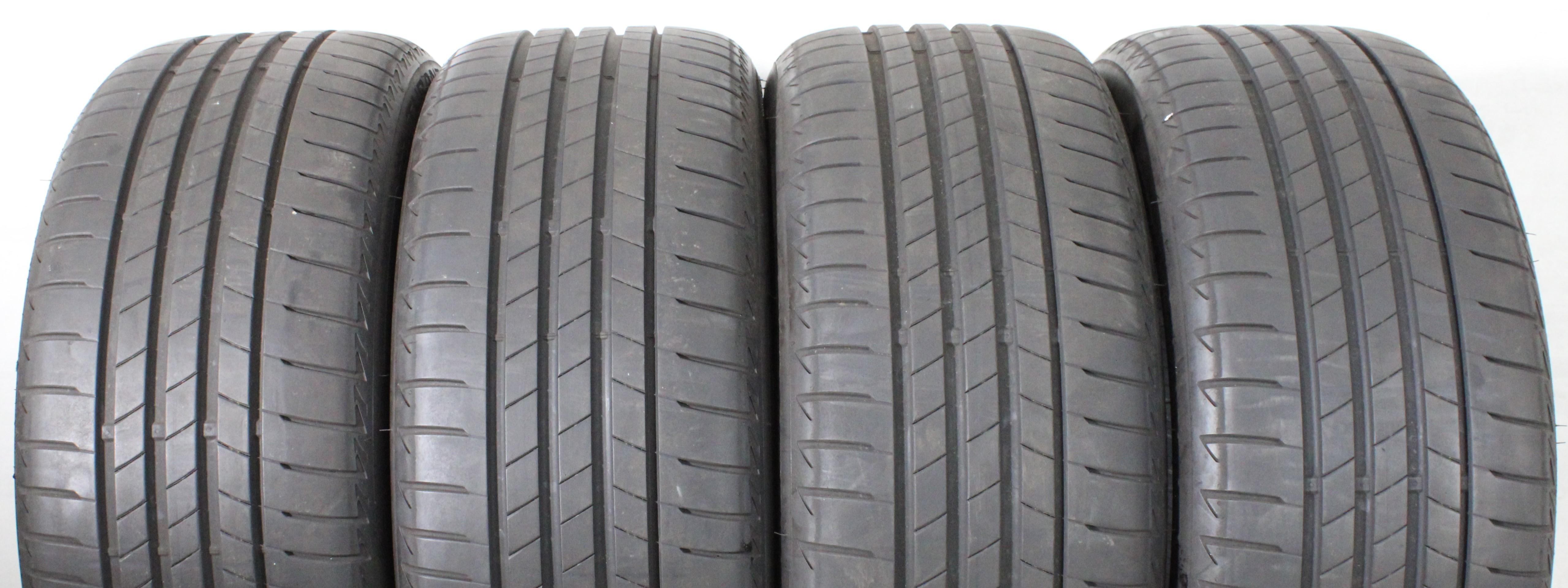 4 RUOTE ESTIVE ORIGINALI IN LEGA DA 17" PER AUDI A5 8W B9 225/50R17 98Y BRIDGESTONE, SPEDIZIONE GRATUITA