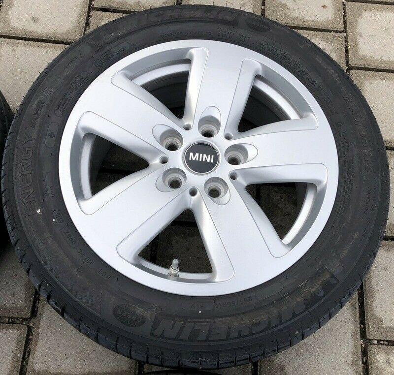 4 ORIGINELE ALUMINIUM ZOMERWIELEN ZOMERBANDEN MINI CLUBMAN F54 RDKS