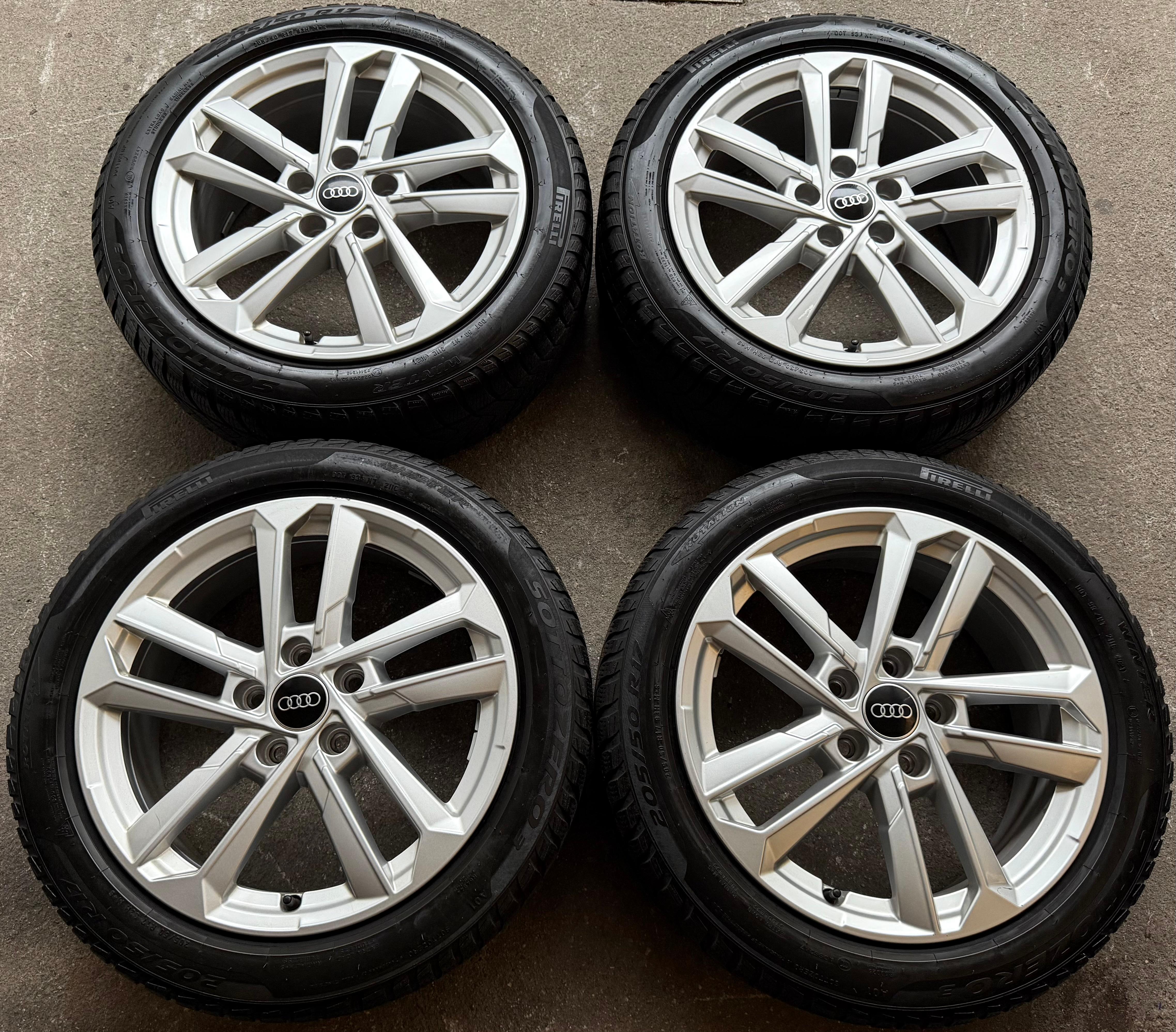 4 Original 17" Alufelgen Felgen Audi A3 8Y 8Y0601025L 6,5x17 ET43