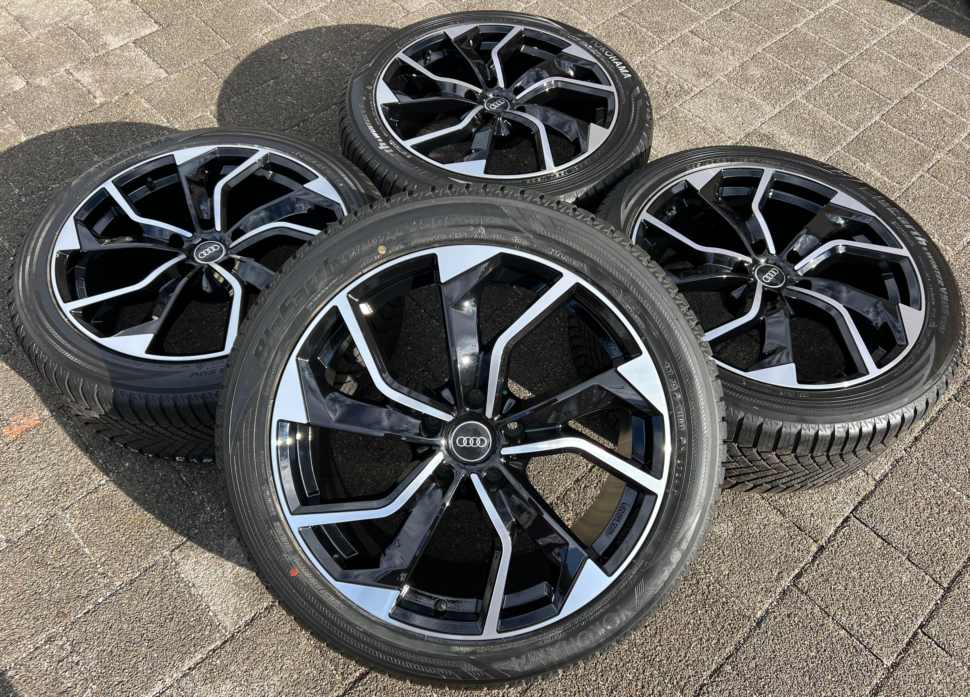 4 ALU 21" WINTERRÄDER AUDI Q6 E-TRON GF 255/45R21 106V 285/40R21 109V FREIHAUS