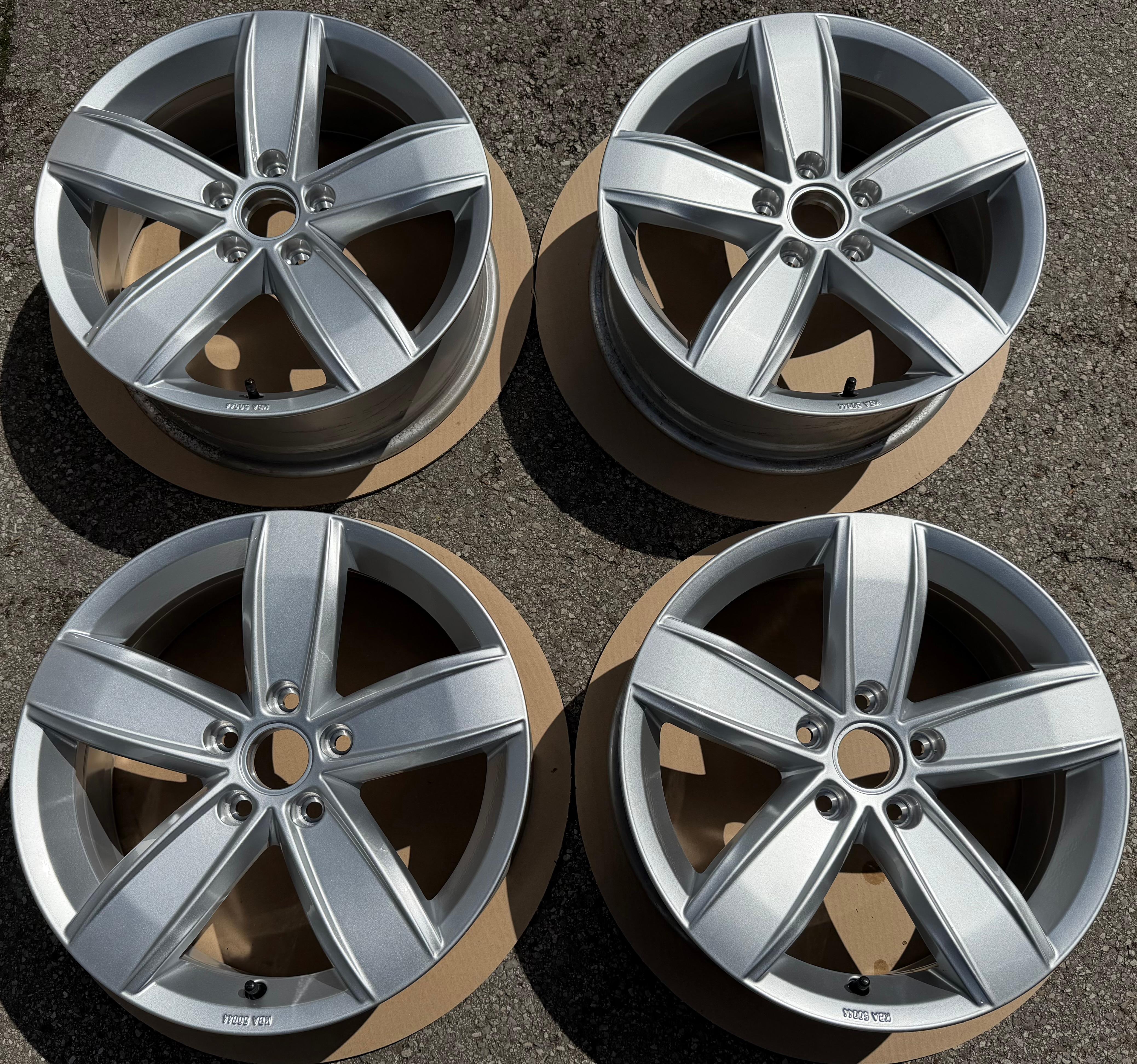 4 llantas de aleación originales de 17" para VW Passat 3G B8 Corvara, 6,5x17 ET41, 3G0071497B, nuevas
